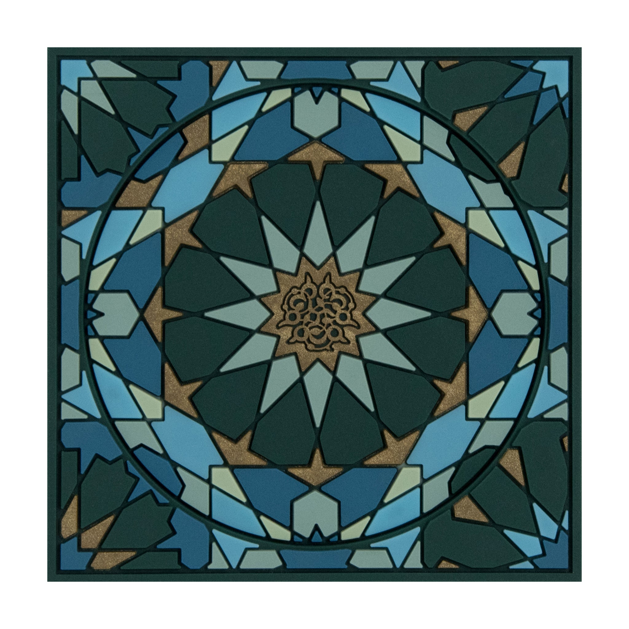 Images D'Orient Bottle Holder Andalusia PVC 11x11cm 4.3x4.3inches BOT-110201