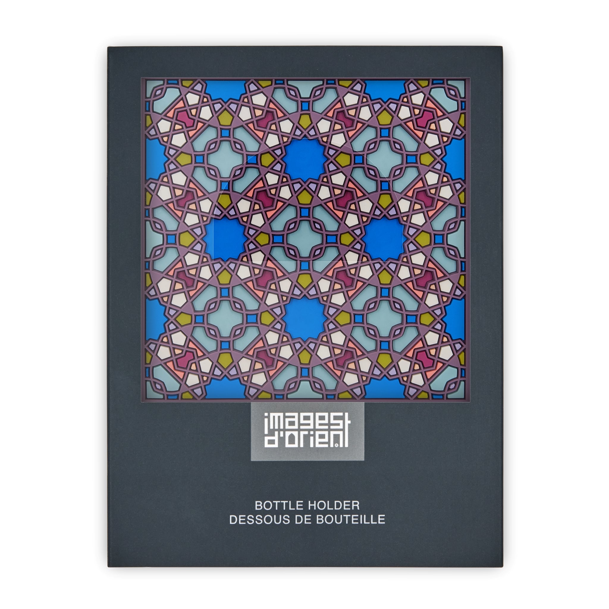 Images D'Orient Bottle Holder Denia PVC 11x11cm 4.3x4.3inches Packaging Front BOT-110341