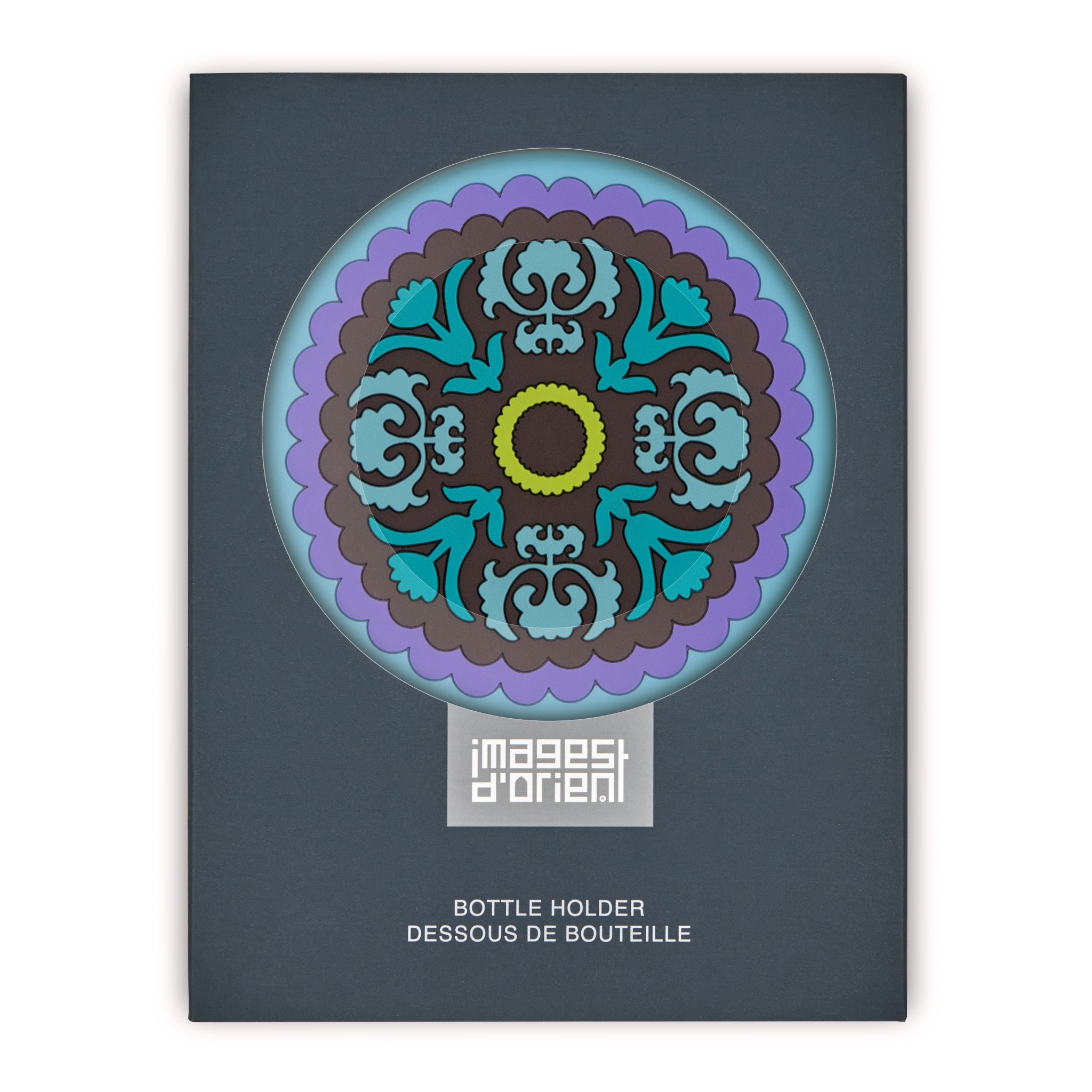 Images D'Orient Bottle Holder Nassij PVC diameter 11cm 4.3inch Packaging Front BOT-110131