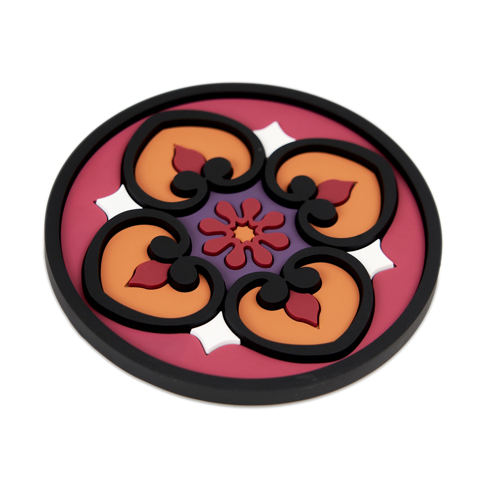 Images D'Orient Bottle Holder Sejjadeh Sol PVC diameter 11cm 4.3inch Perspective BOT-110251