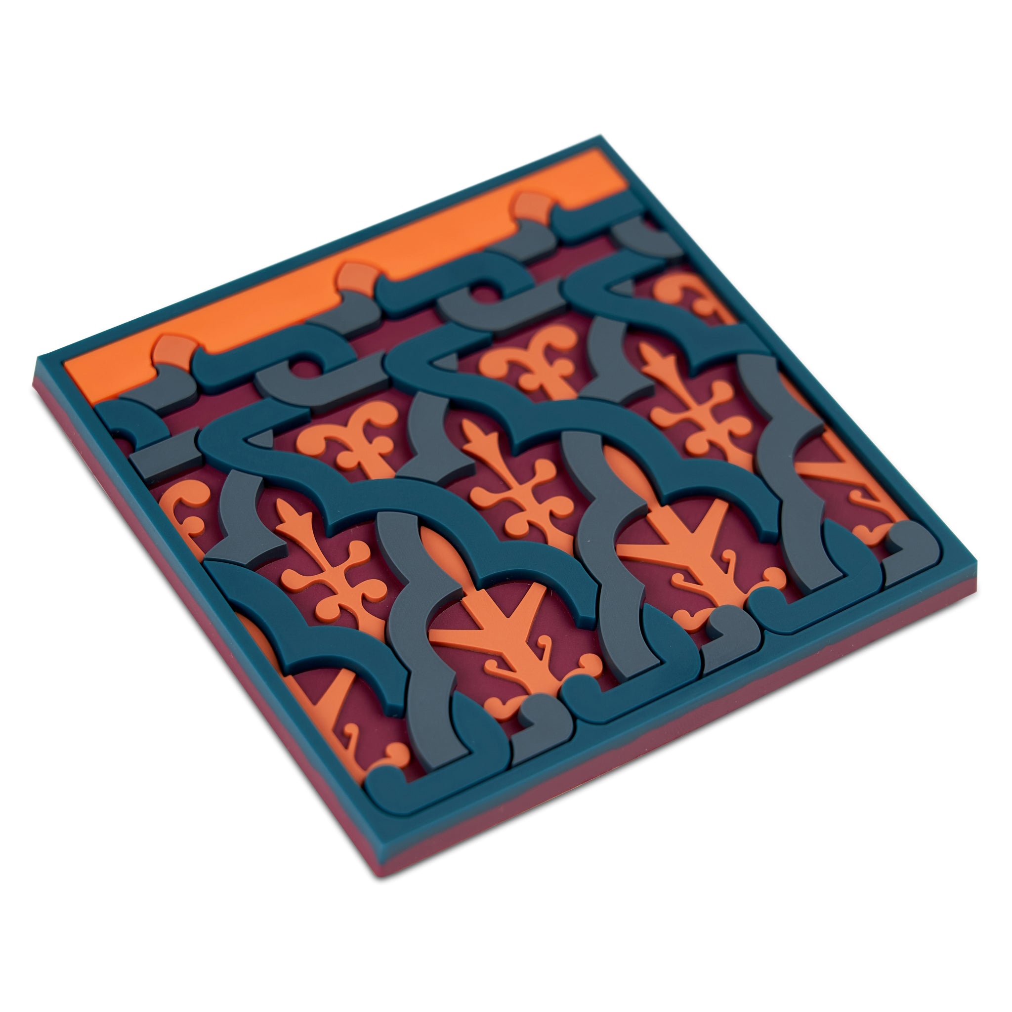 Images D'Orient Bottle Holder Vagabonde Soie PVC 11x11cm 4.3x4.3inches Perspective BOT-110281