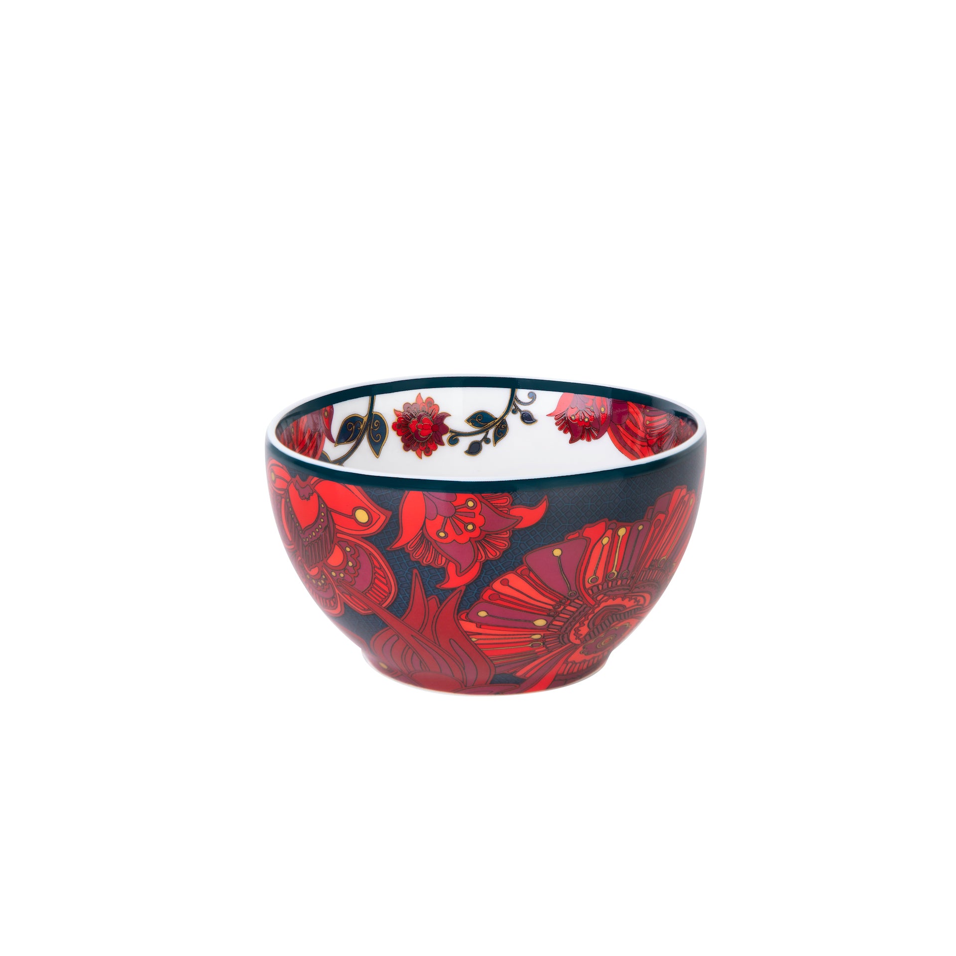Images D'Orient Bowl Porcelain Kashmir 9 cm Combo of 4 POR-950054 2