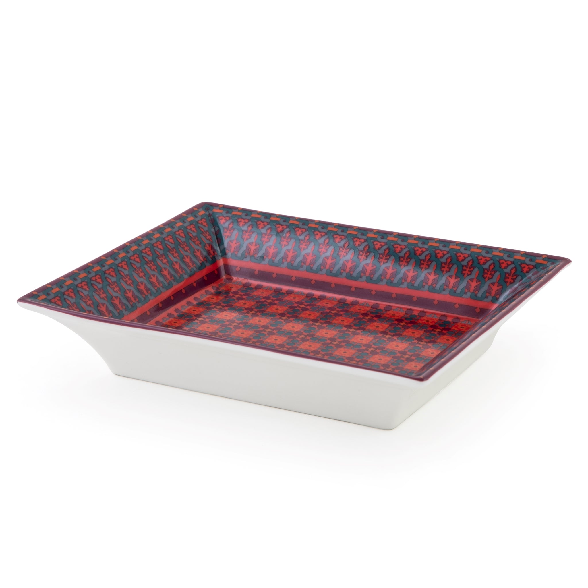 Images D'Orient Change Tray Porcelain Vagabonde Perspective POR-162041
