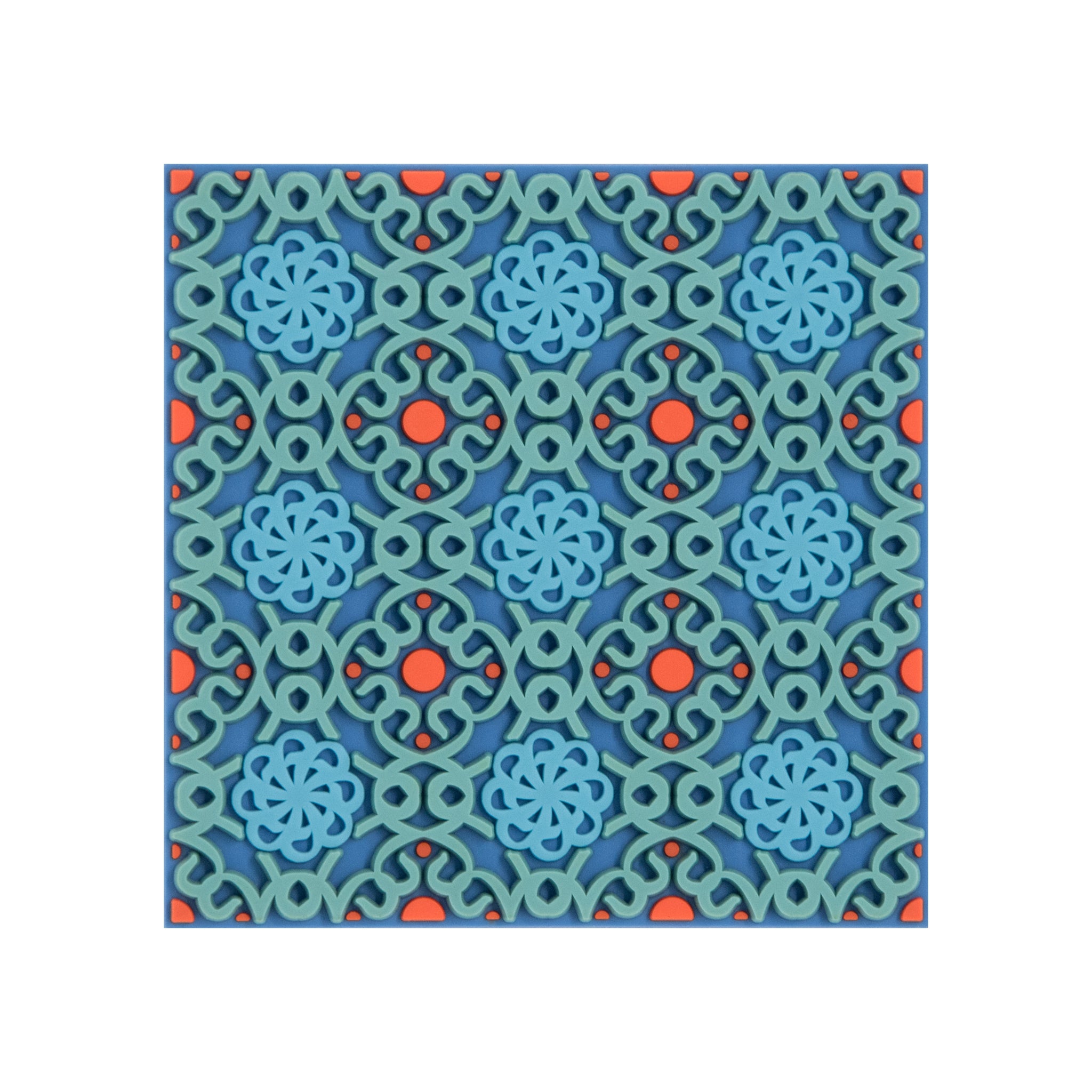 Images D'Orient Coaster Dalida PVC 9x9cm 3.5x.3.5inches COA-994141