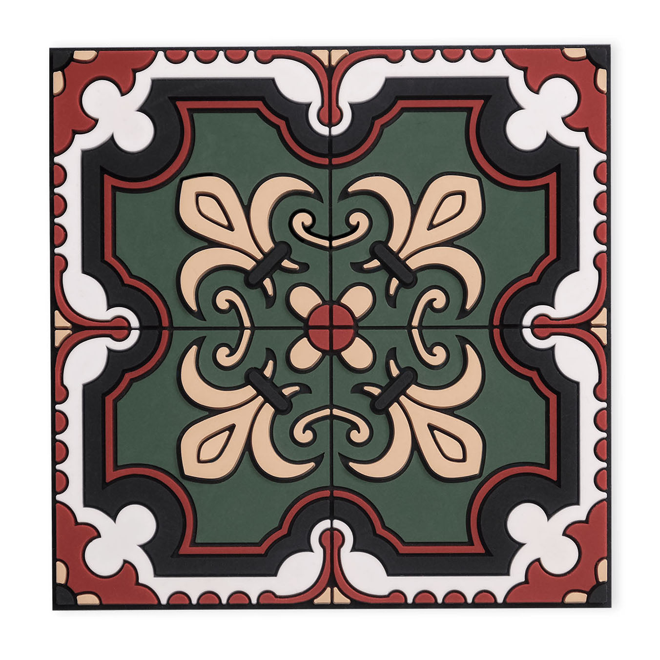 Images D'Orient Coaster Hannover PVC 9x9cm 3.5x.3.5inches COA-990571