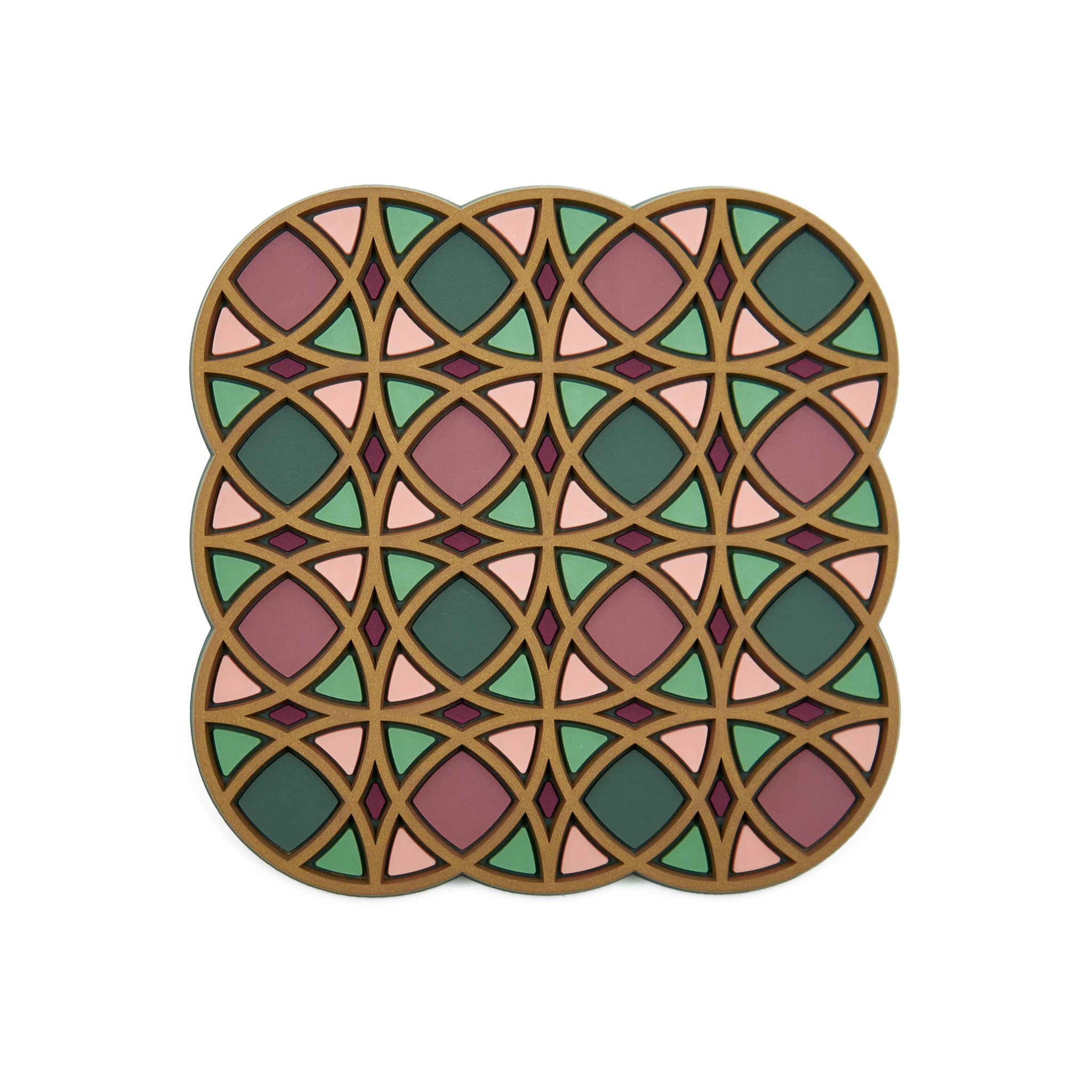 Images D'Orient Coaster Opera PVC 9x9cm 3.5x.3.5inches COA-990531