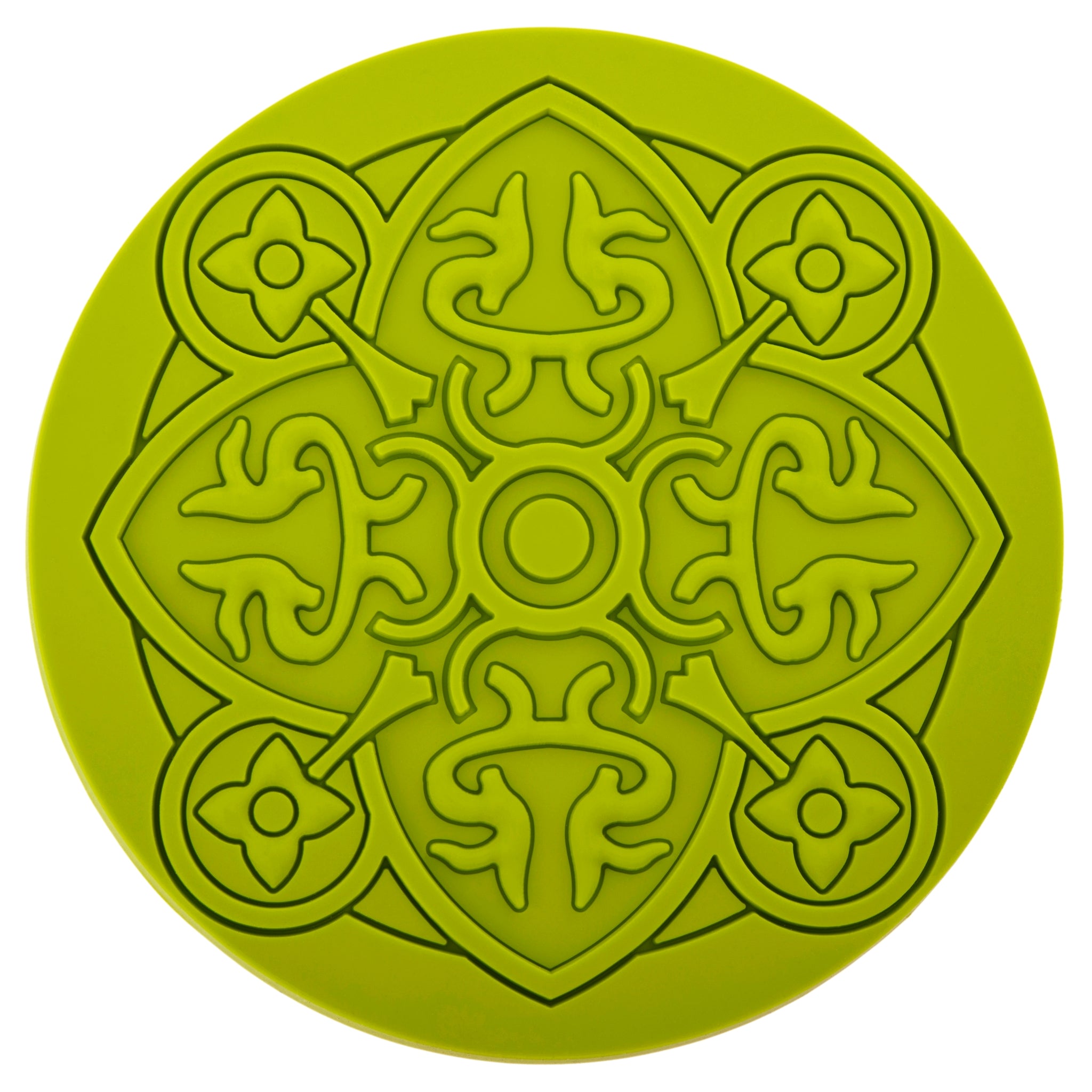 Images D'Orient Coaster Urban 01 Anis Silicone diameter 11cm 4.3inch COA-100051