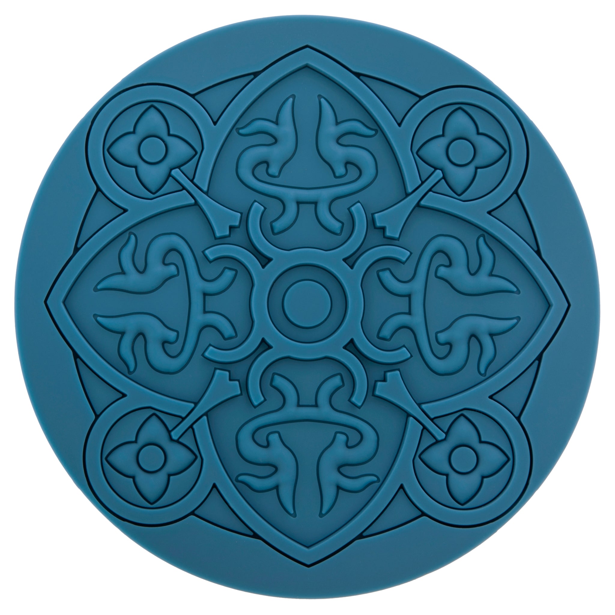 Images D'Orient Coaster Urban 01 Jeans Silicone diameter 11cm 4.3inch COA-100341