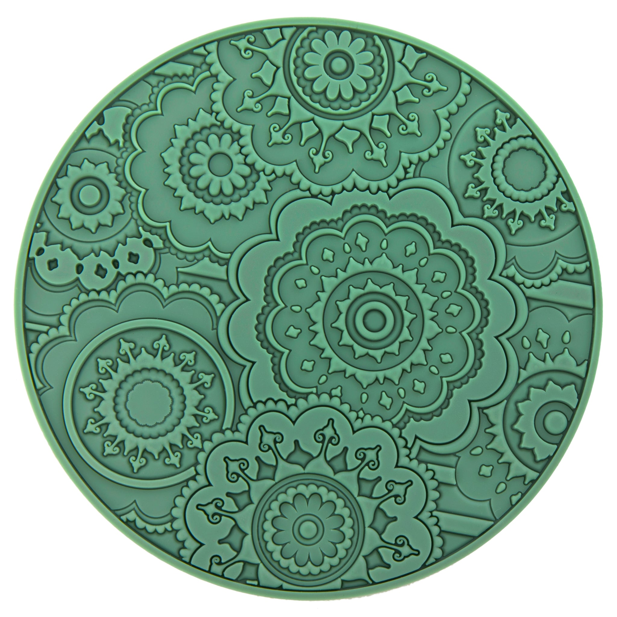 Images D'Orient Coaster Urban 03 Celadon Silicone diameter 11cm 4.3inch COA-100331