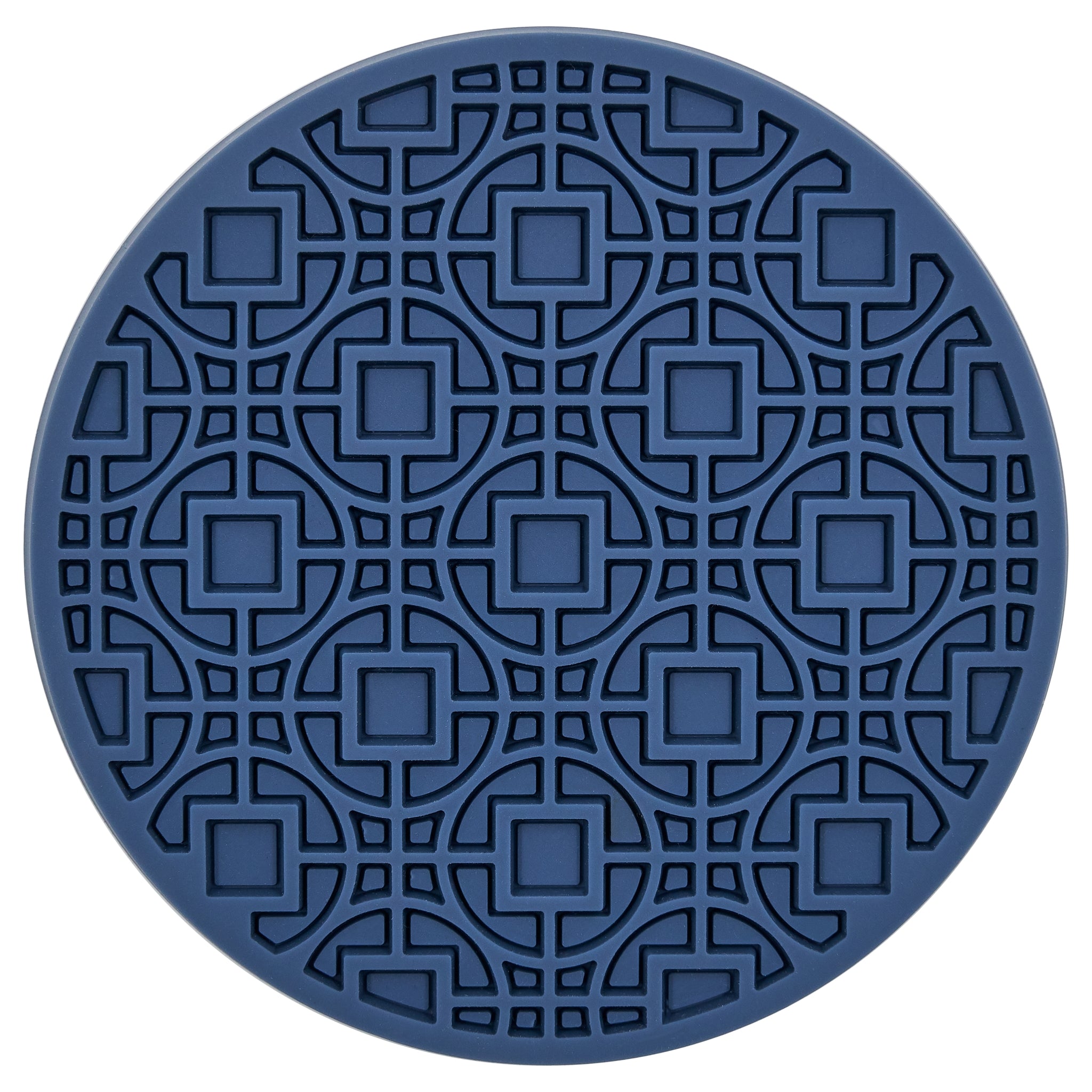 Images D'Orient Coaster Urban 05 Midnight Silicone diameter 11cm 4.3inch COA-100541