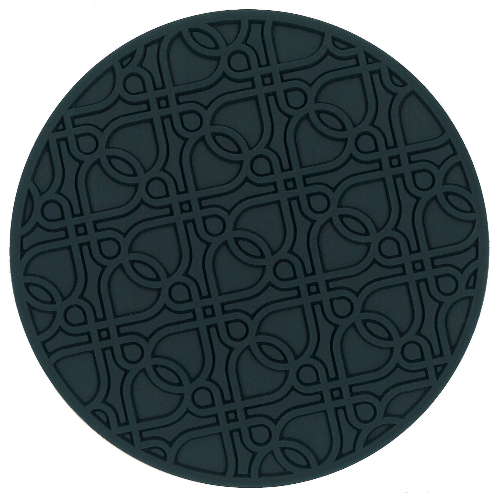 Images D'Orient Coaster Urban 06 Deep Sea Silicone diameter 11cm 4.3inch COA-100641