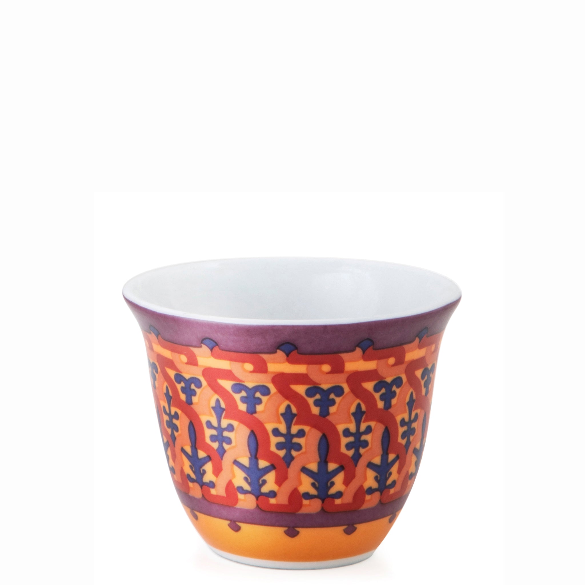 Images D'Orient Coffee Cup Porcelain Vagabonde 60 ml Set of 6 POR-600086