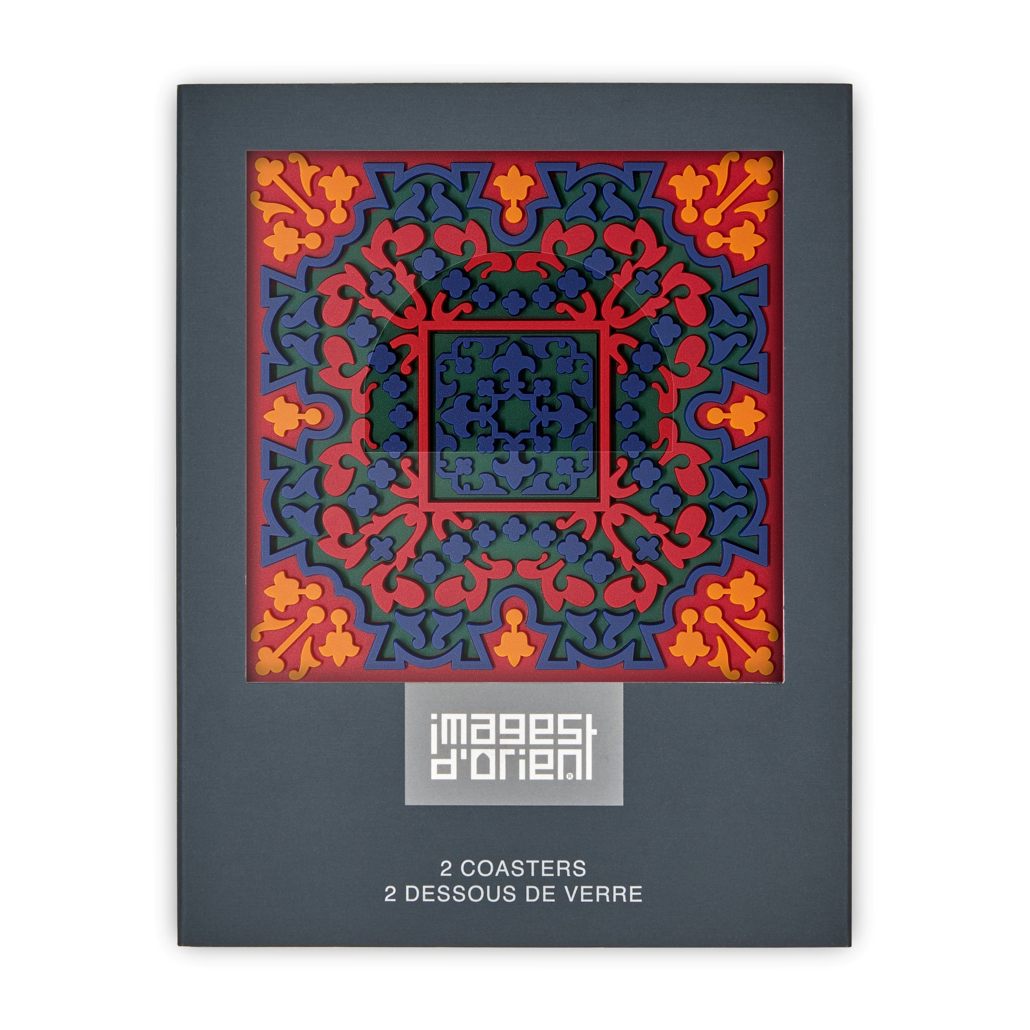 Images D'Orient Coster Vagabonde Bouquet Velours Packaging Front Set of 2 COA-990371