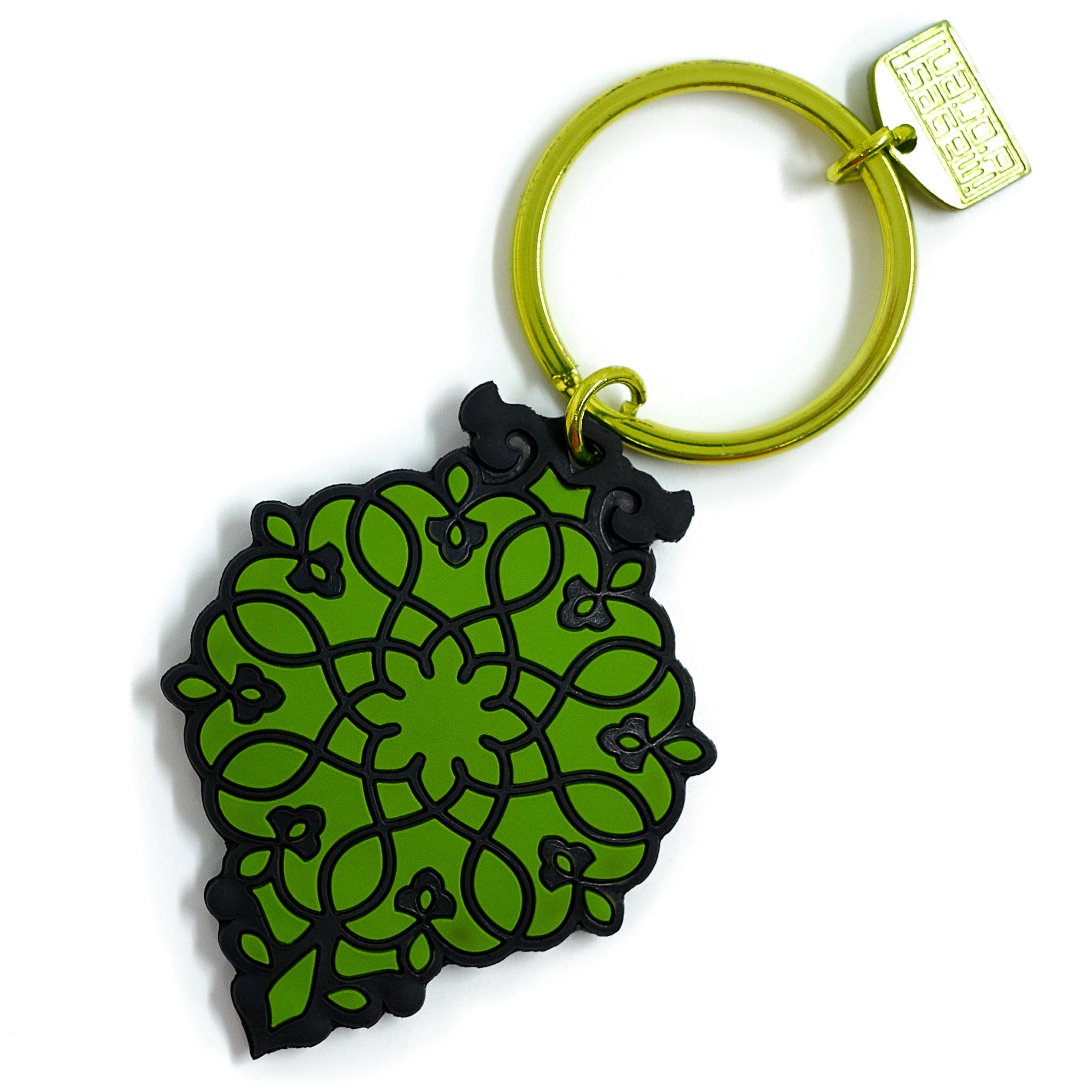 Images D'Orient Key Ring Ferronnerie Verte KEY-300109