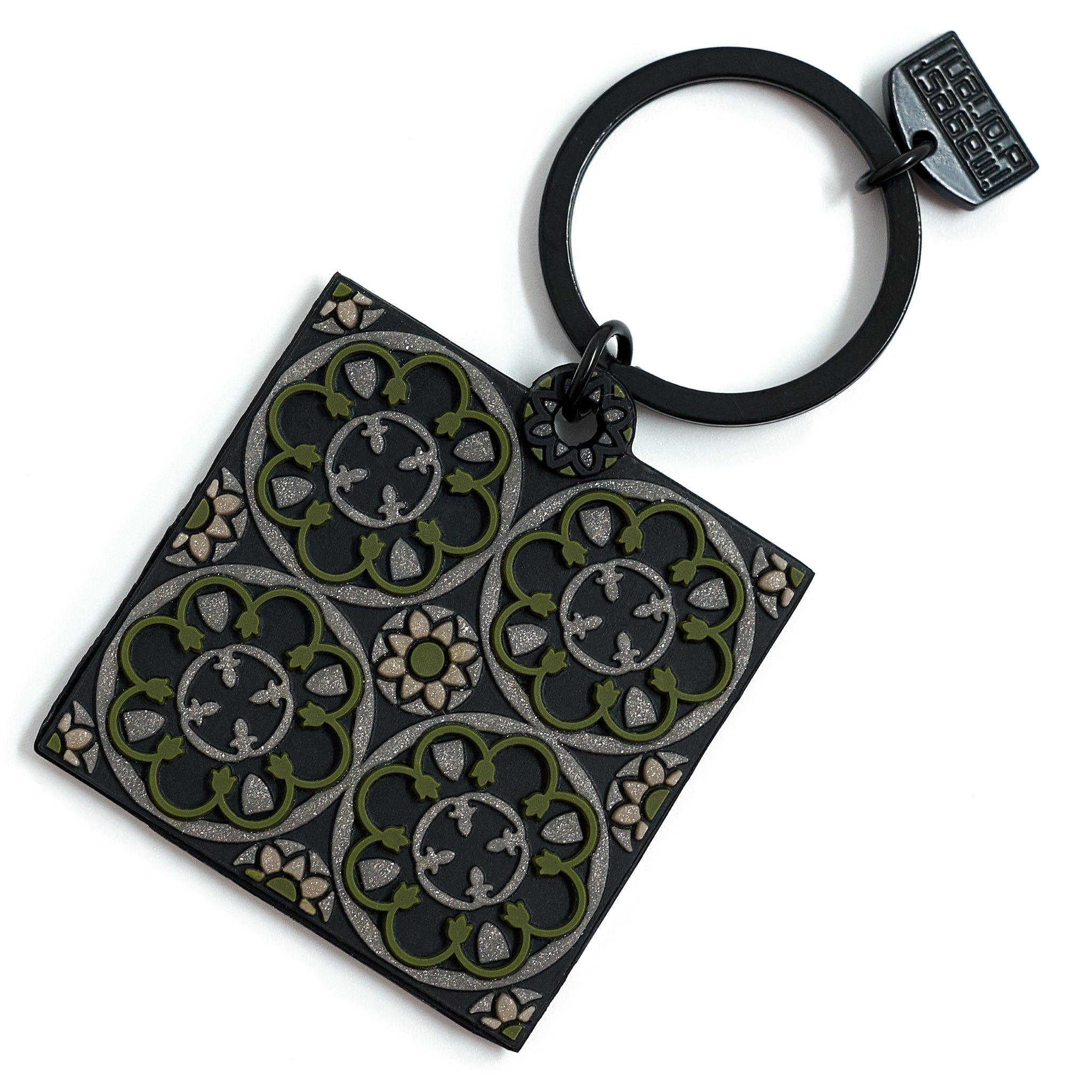 Images D'Orient Key Ring Stone Rosace KEY-300114
