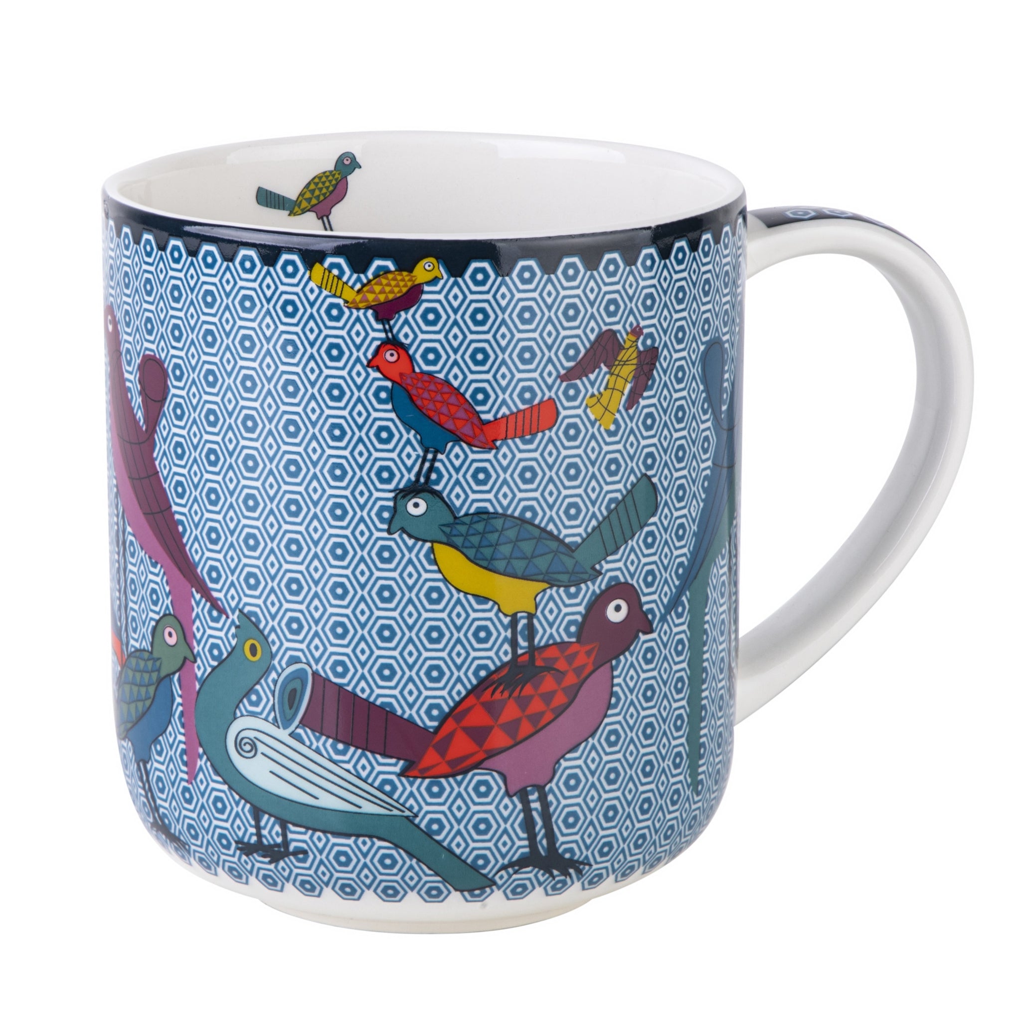 Images D'Orient Large MUG Birds Of Paradise 550 ml POR-550031