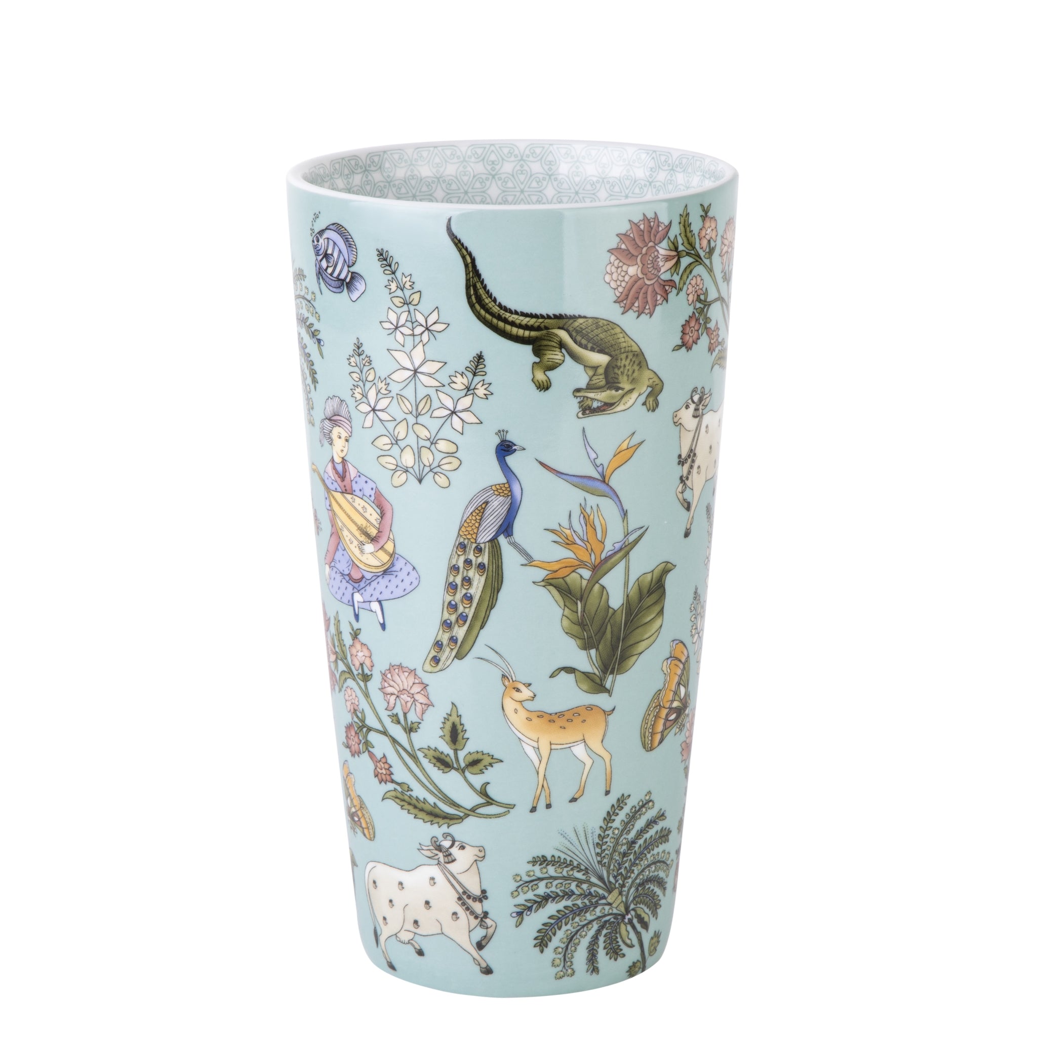 Images D'Orient Medium Vase Jangala Porcelain VAS-190061