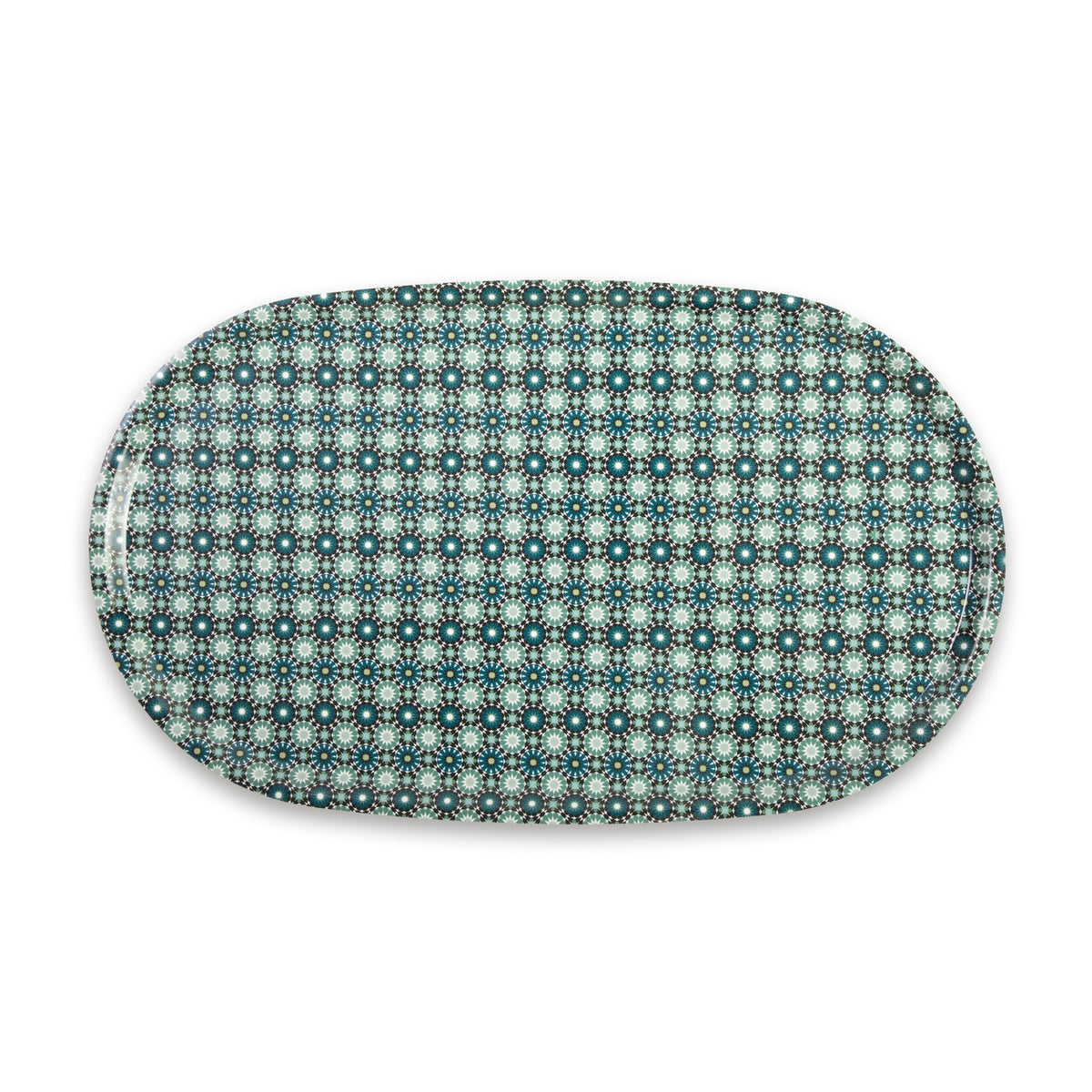 Images D'Orient Oval Tray Andalusia 55 x 33 cm TRA-553301
