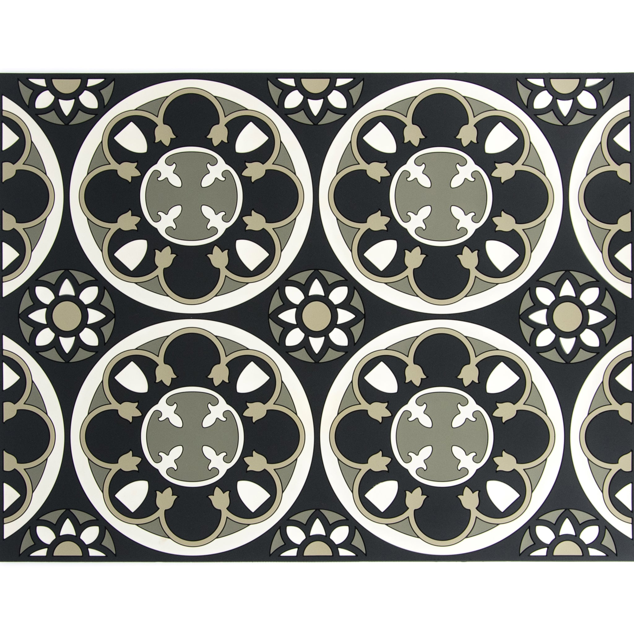 Images D'Orient Placemat Sejjadeh Rosace Set of 2 PVC 42x33cm 16.5x13inches PLA-442092