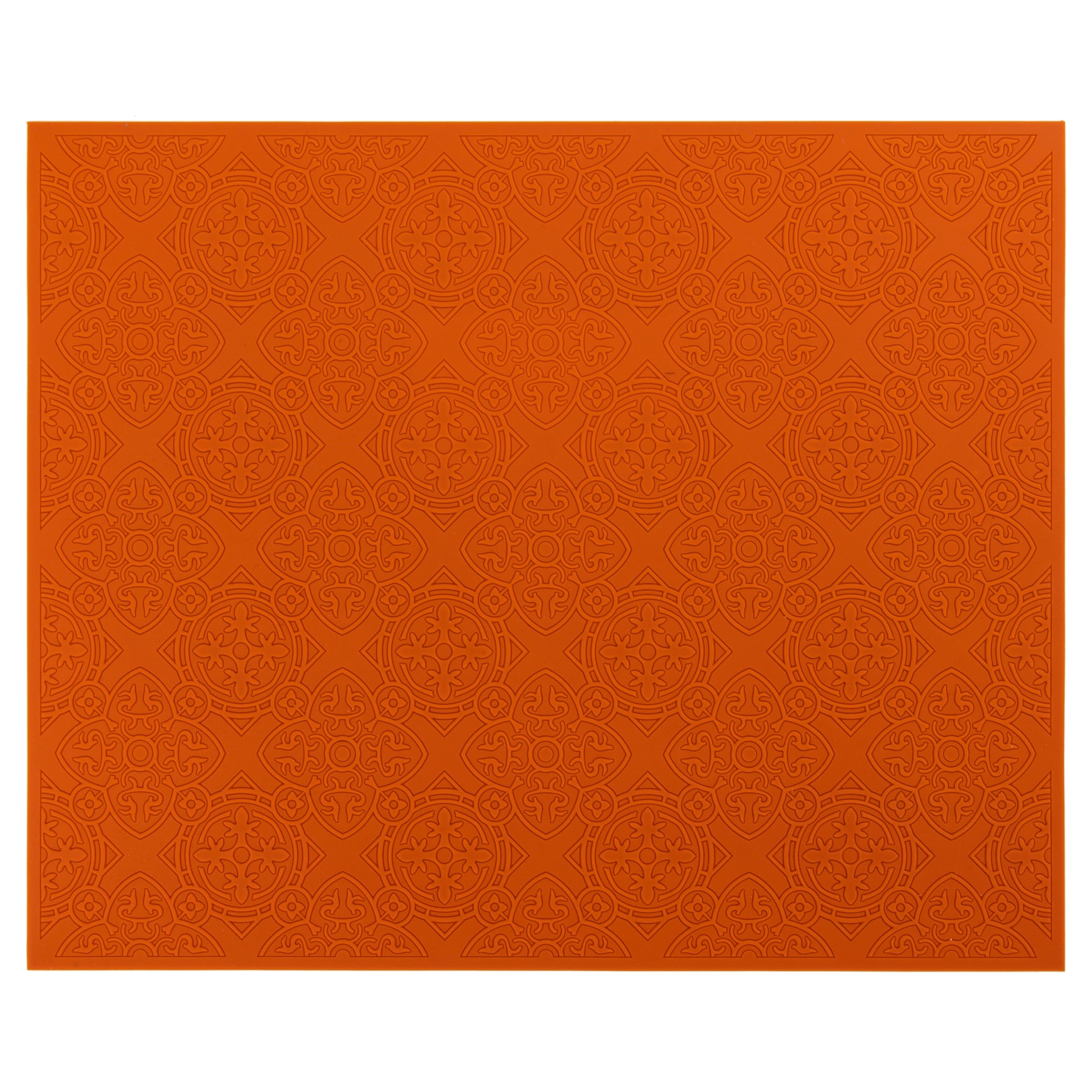 Images D'Orient Placemat Urban 01 Carrot Silicone 42x33cm 16.5x13inches PLA-400041