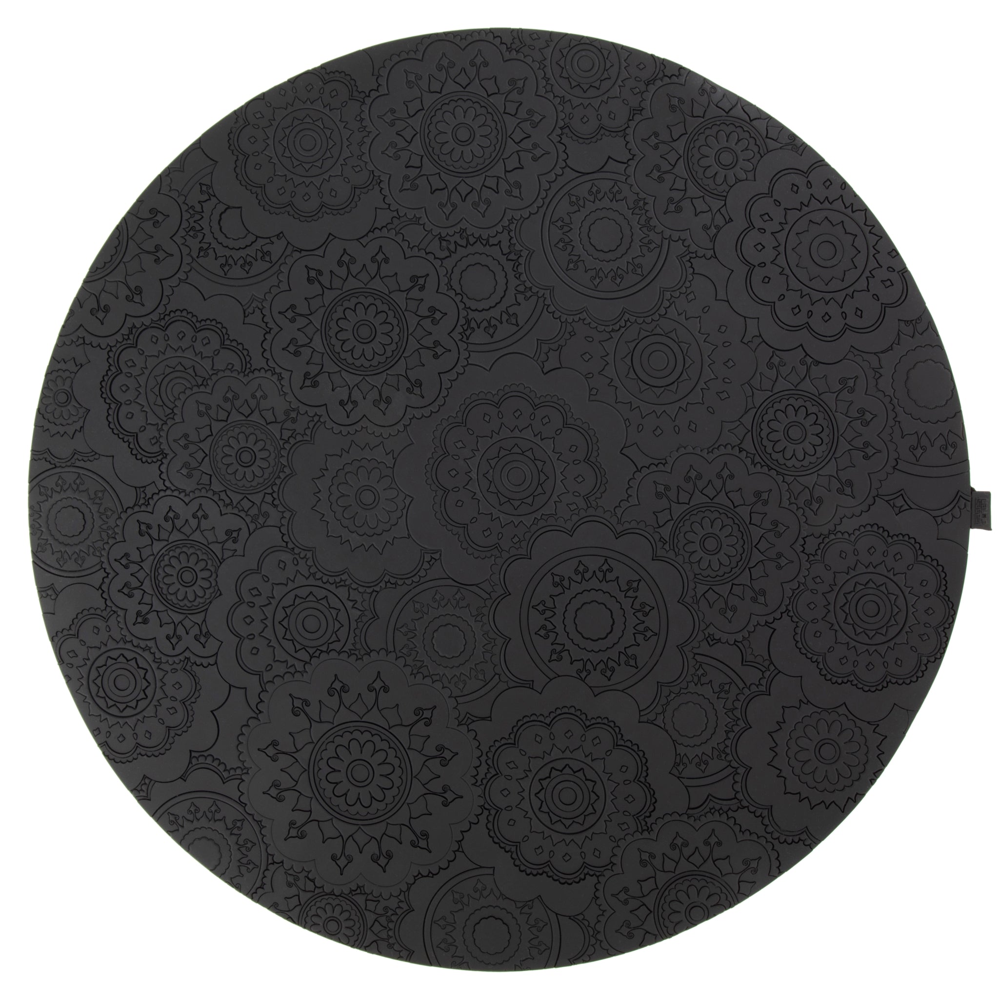 Images D'Orient Placemat Urban 03 Carbon Silicone diameter 38cm 15inches PLA-410321