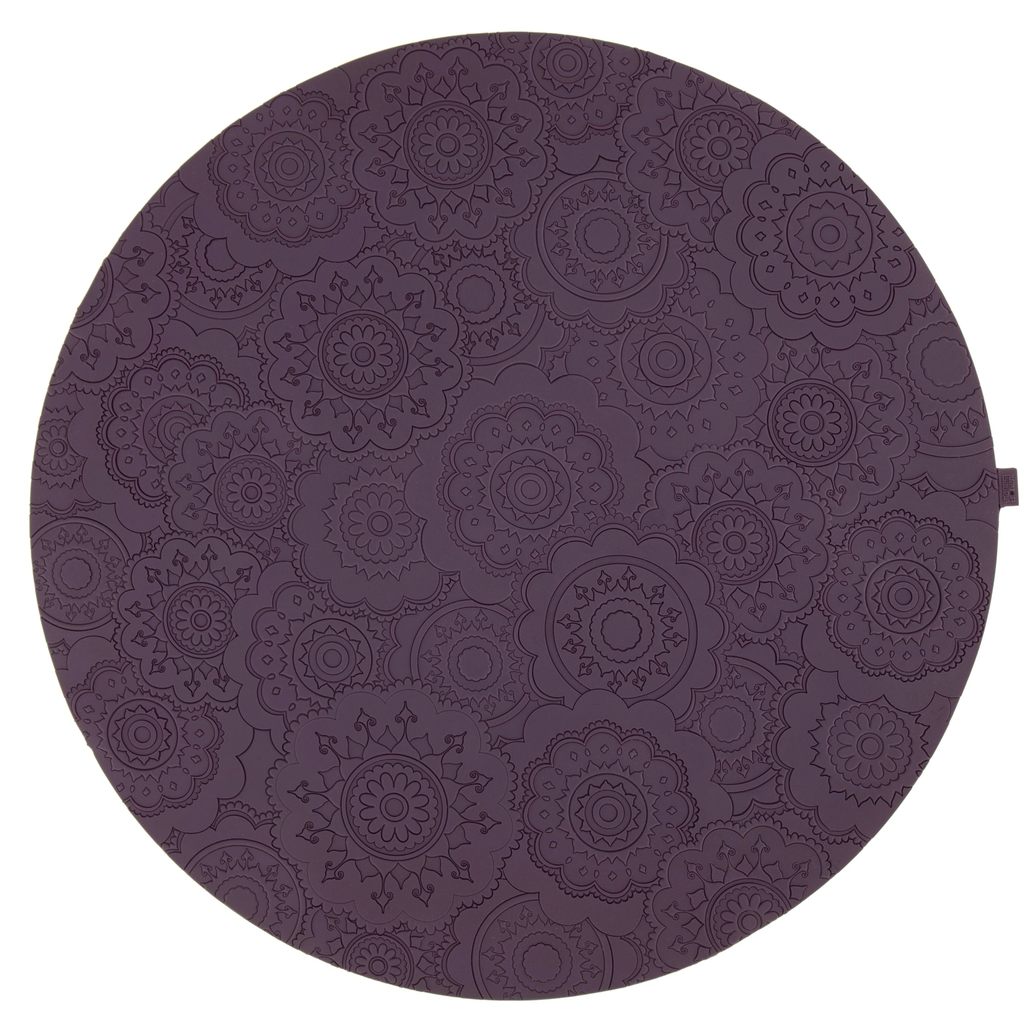 Images D'Orient Placemat Urban 03 plum Silicone diameter 38cm 15inches PLA-410291