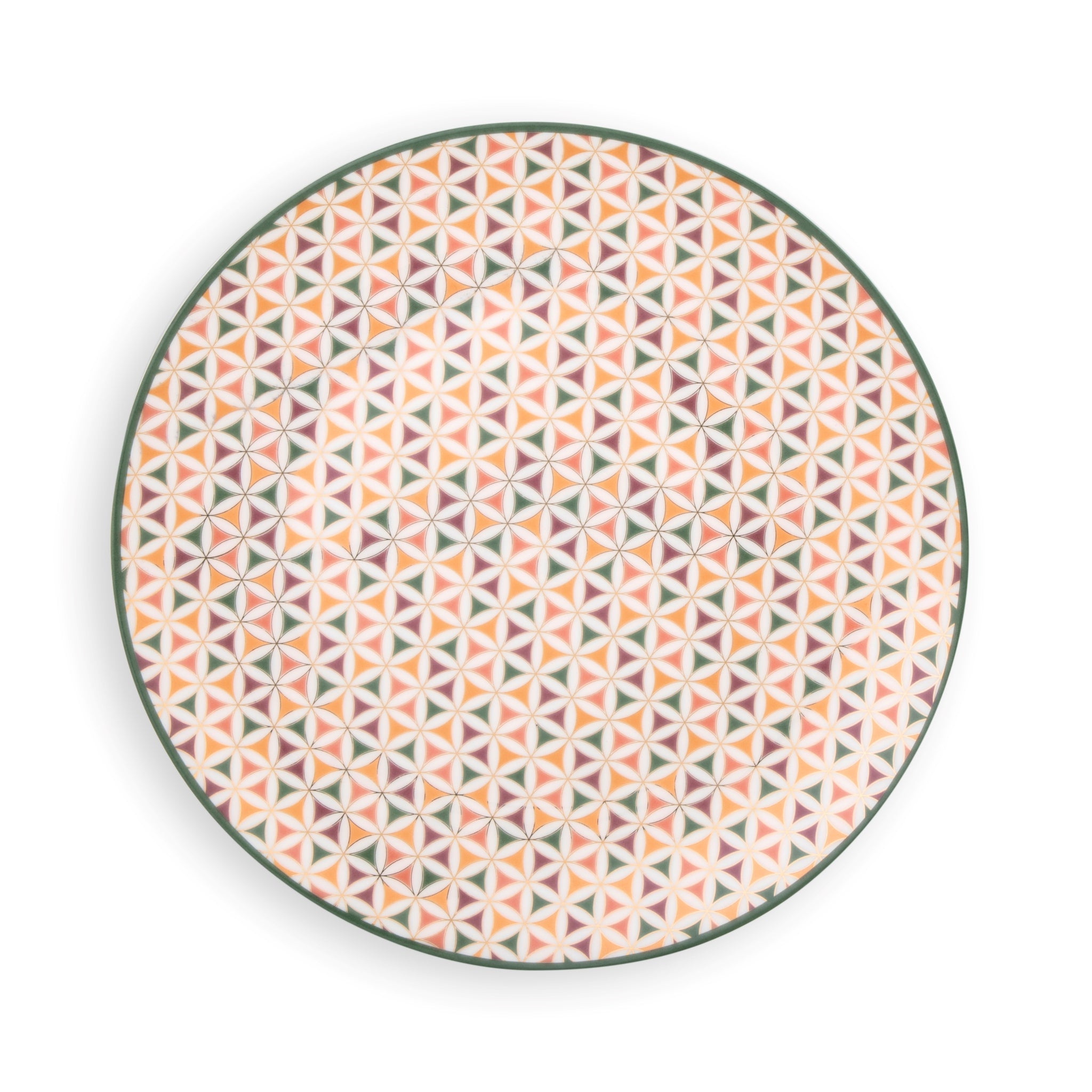 Images D'Orient Plate Opera 20.3 cm Set of 4 POR-320104