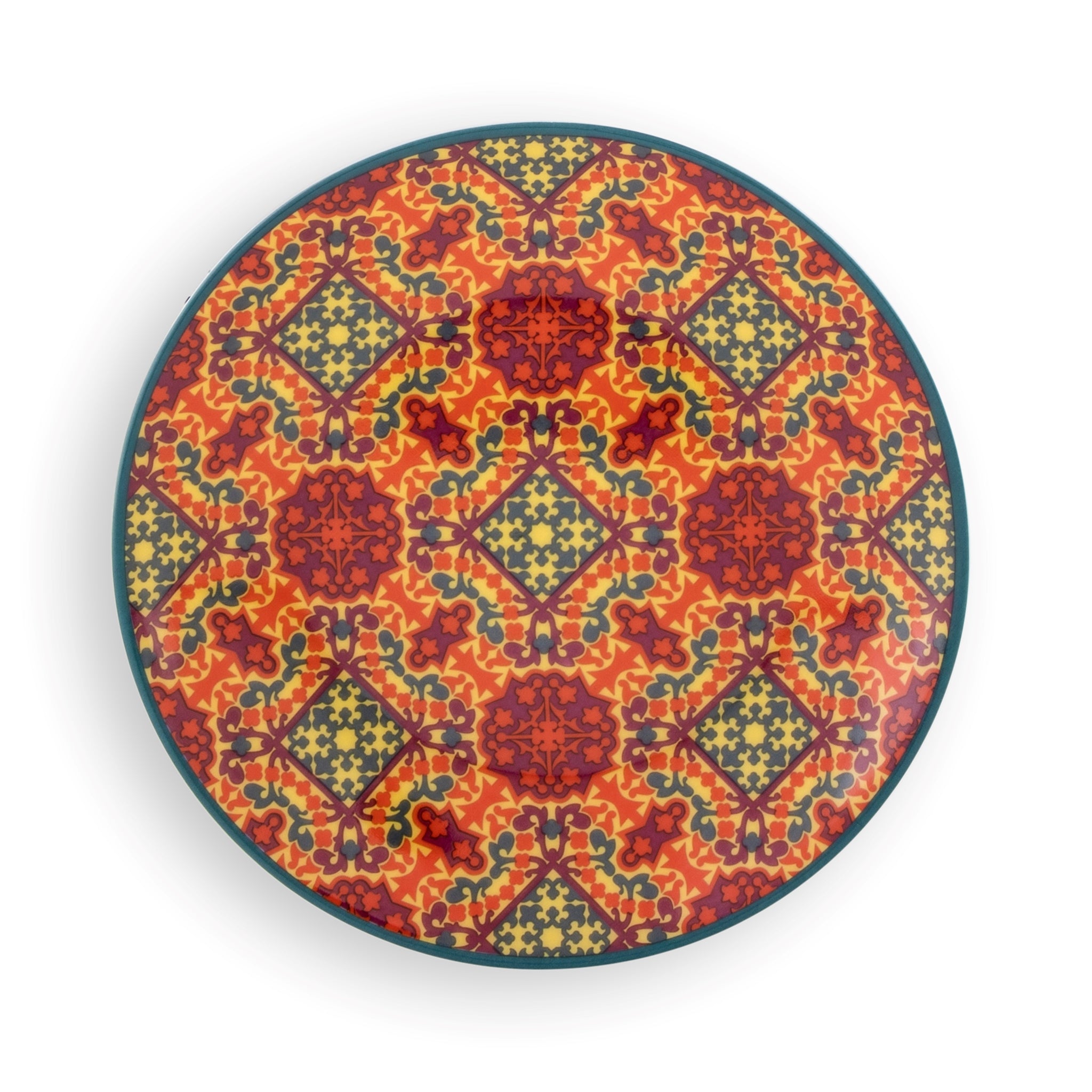 Images D'Orient Plate Vagabonde 15.3 cm Set of 4 POR-361154