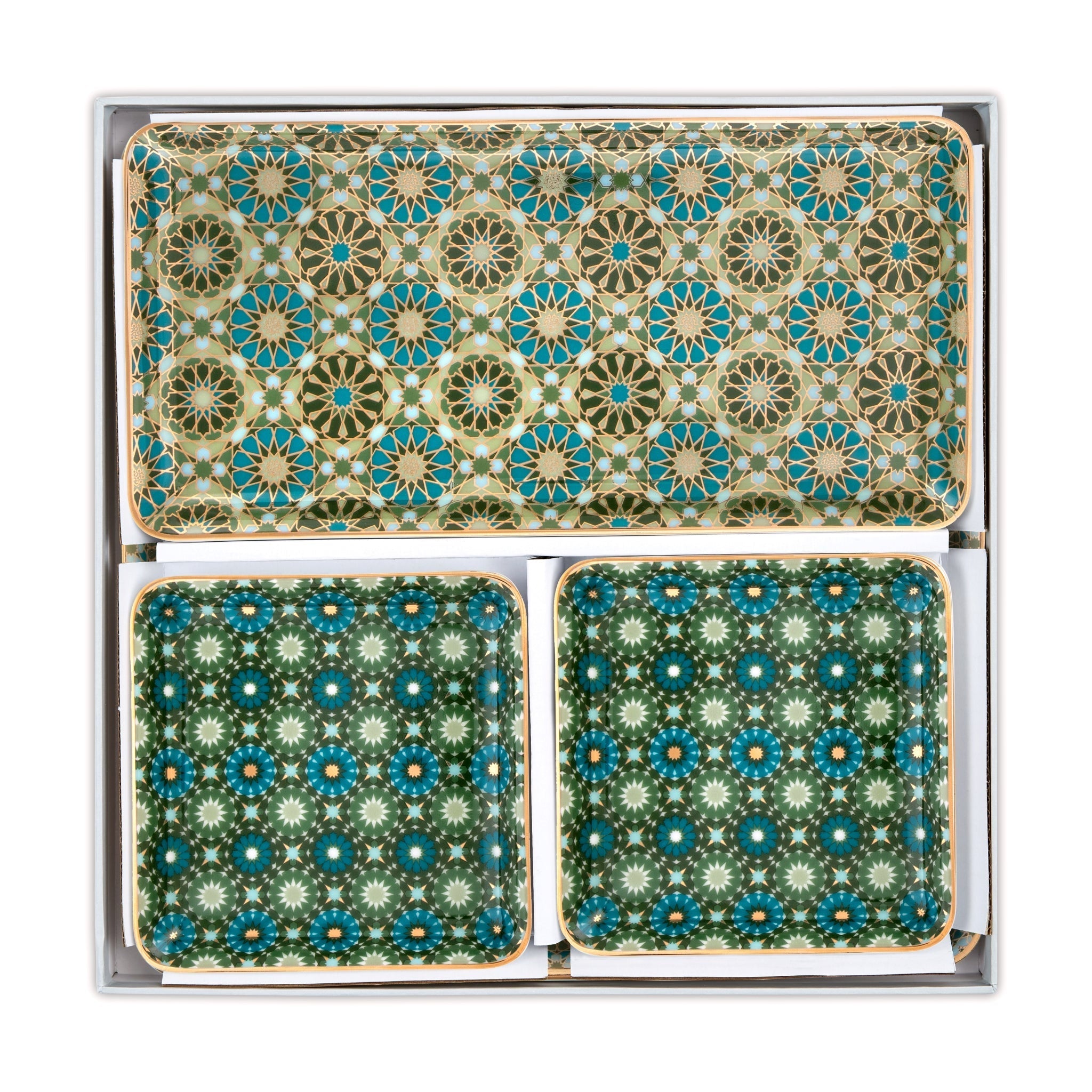 Images D'Orient Platter Andalusia Combo of 4 In Box POR-440024