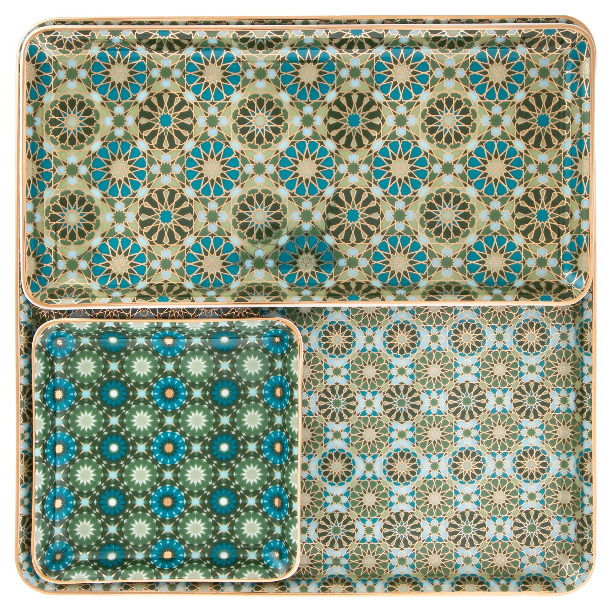 Images D'Orient Platter Andalusia Combo of 4 POR-440024