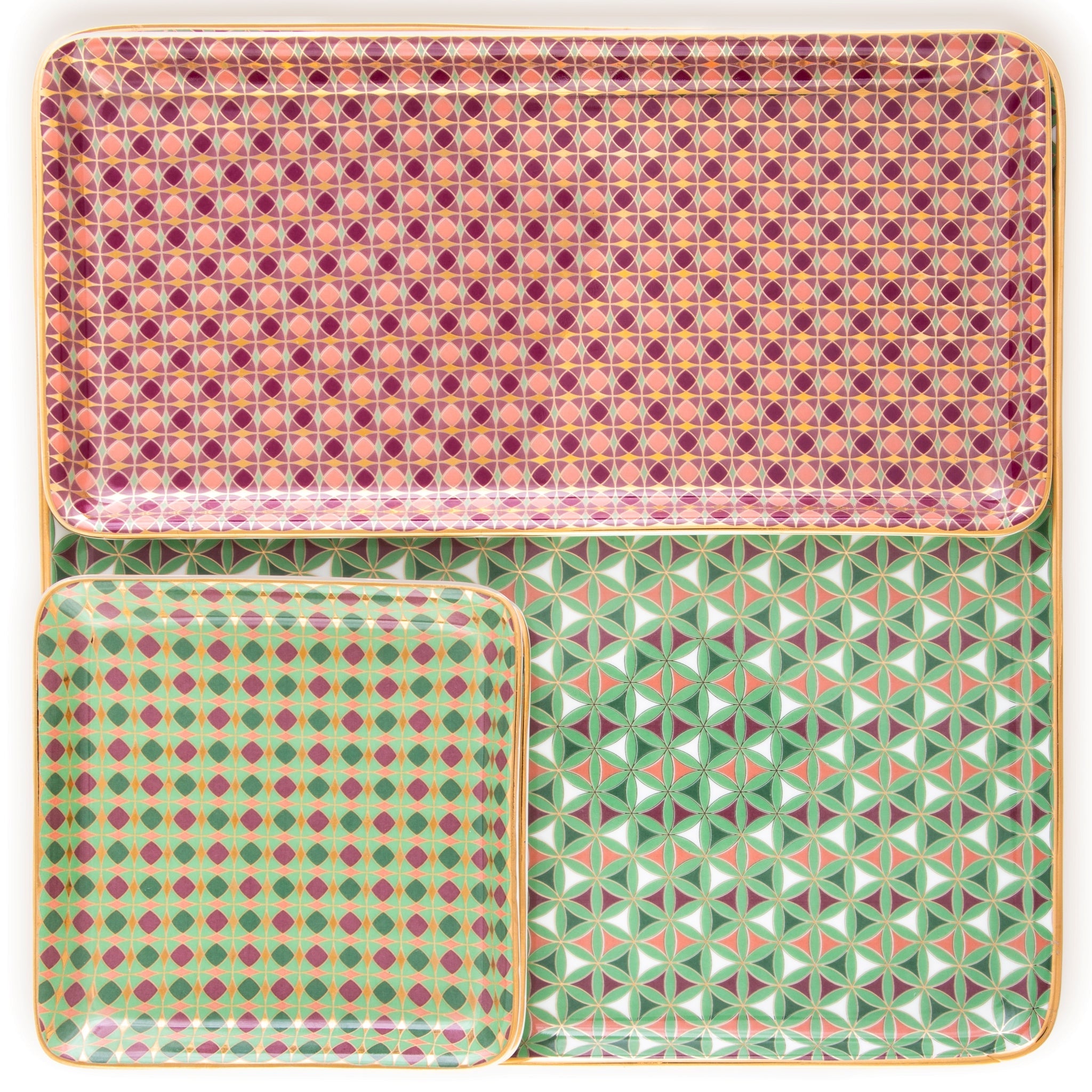 Images D'Orient Platter Opera Combo of 4 POR-440054