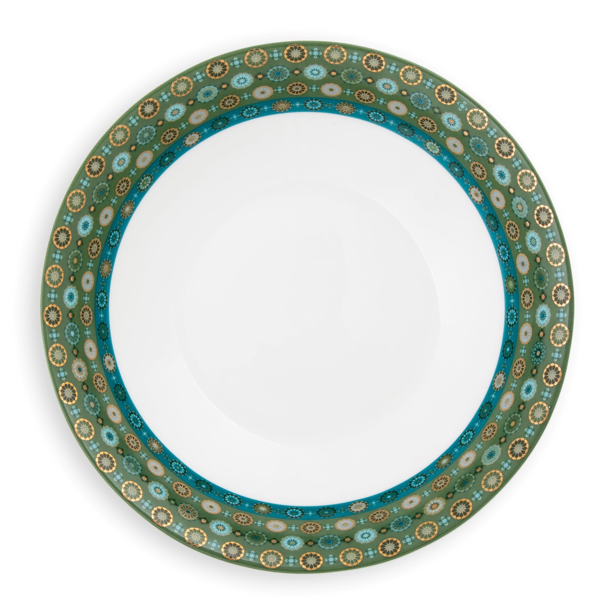 Images D'Orient Soup Plate Andalusia 20.5 cm Set of 4 POR-311214