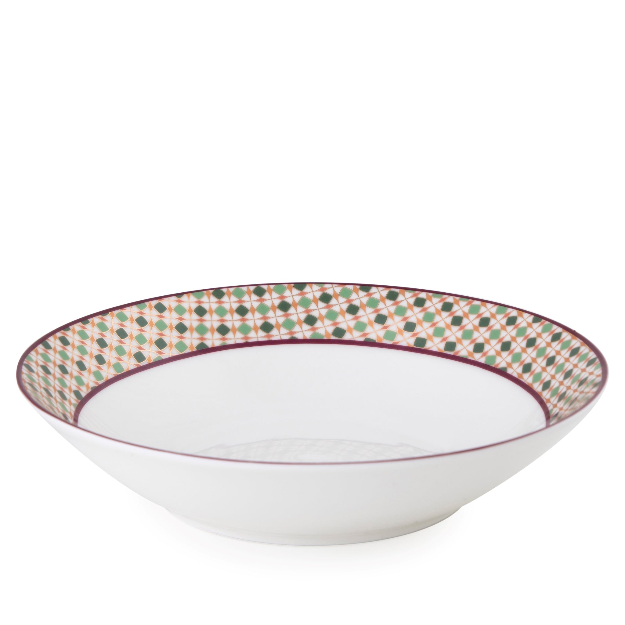 Images D'Orient Soup Plate Opera 20.5 cm Set of 4 Perspective POR-351204