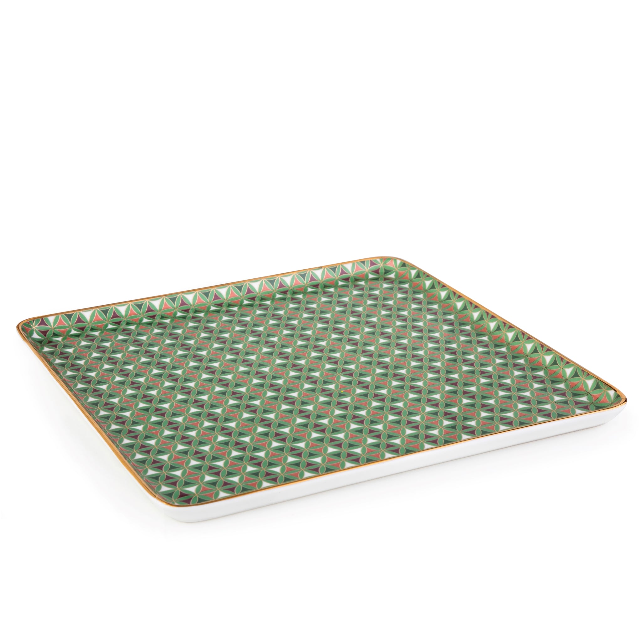 Images D'Orient Square Platter large Opera 25 cm Perspective POR-125005