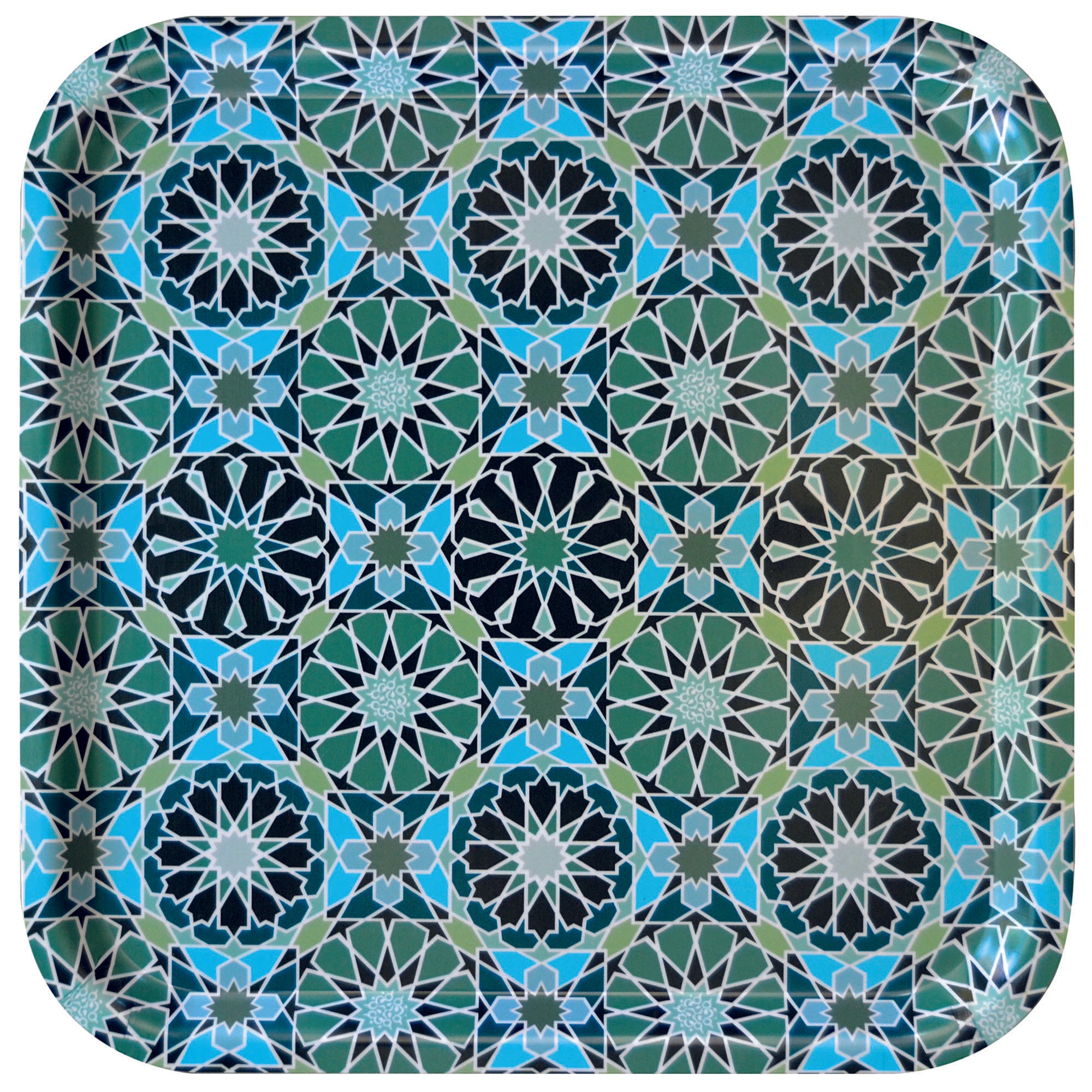 Images D'Orient Square Tray Andalusia 32 cm TRA-320061