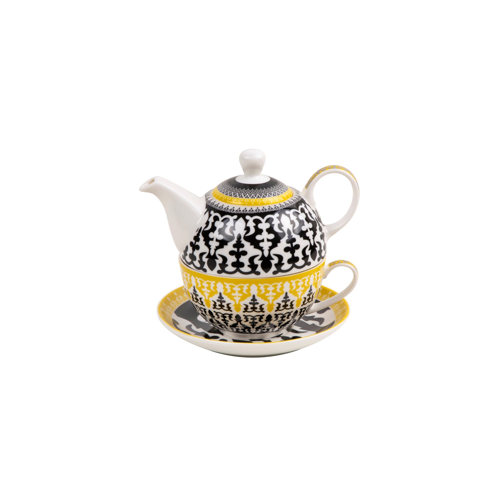Images D'Orient Tea for One with Infuser Safra Porcelain POR-321421