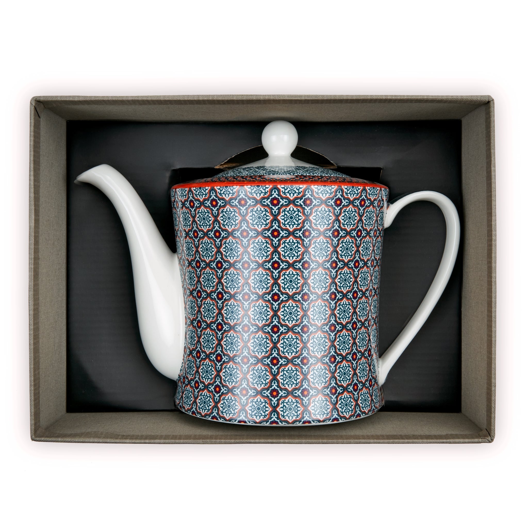 Images D'Orient Teapot Vagabonde Porcelain In Box POR-363121