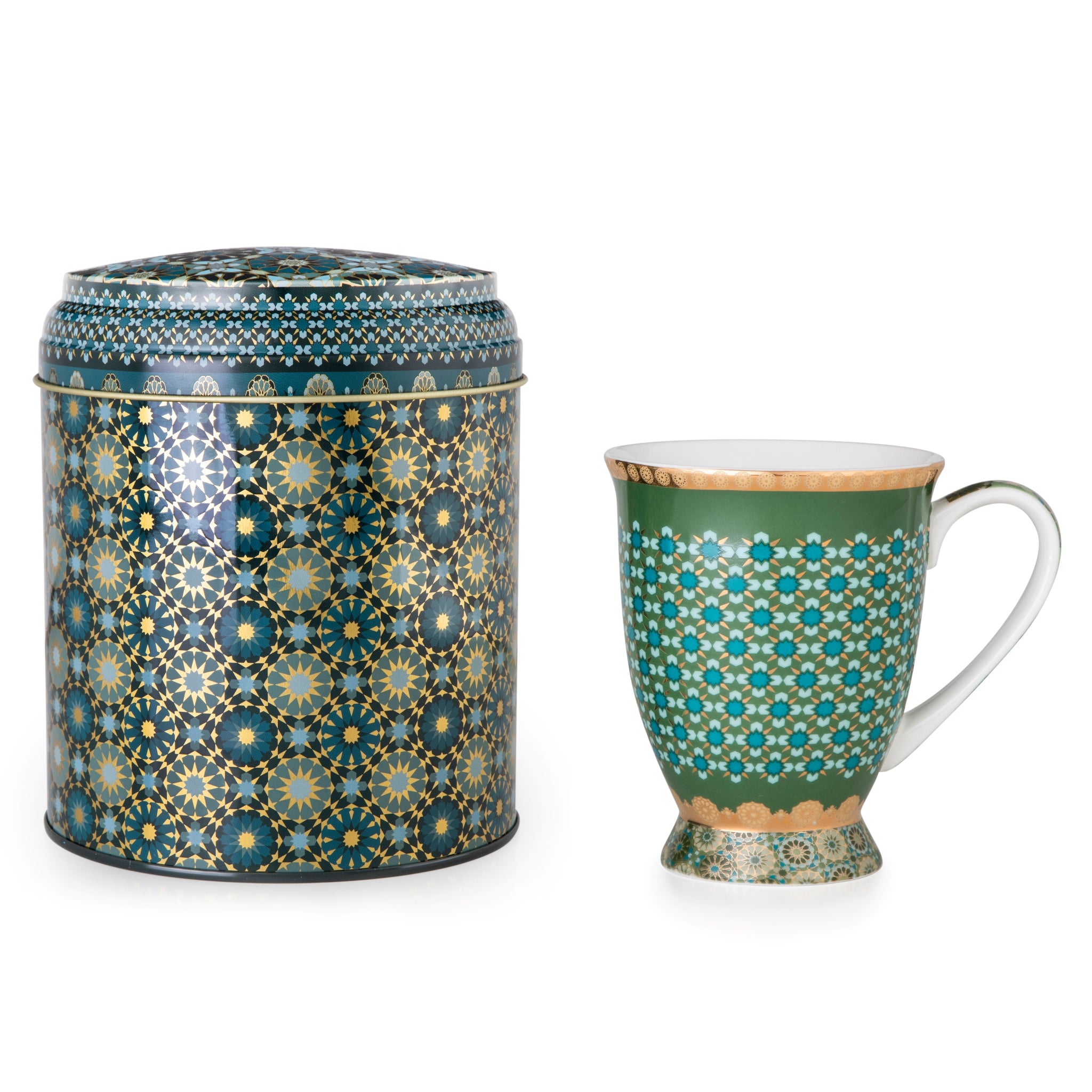 Images D'Orient Tin Box with Royal MUG Andalusia POR-232021