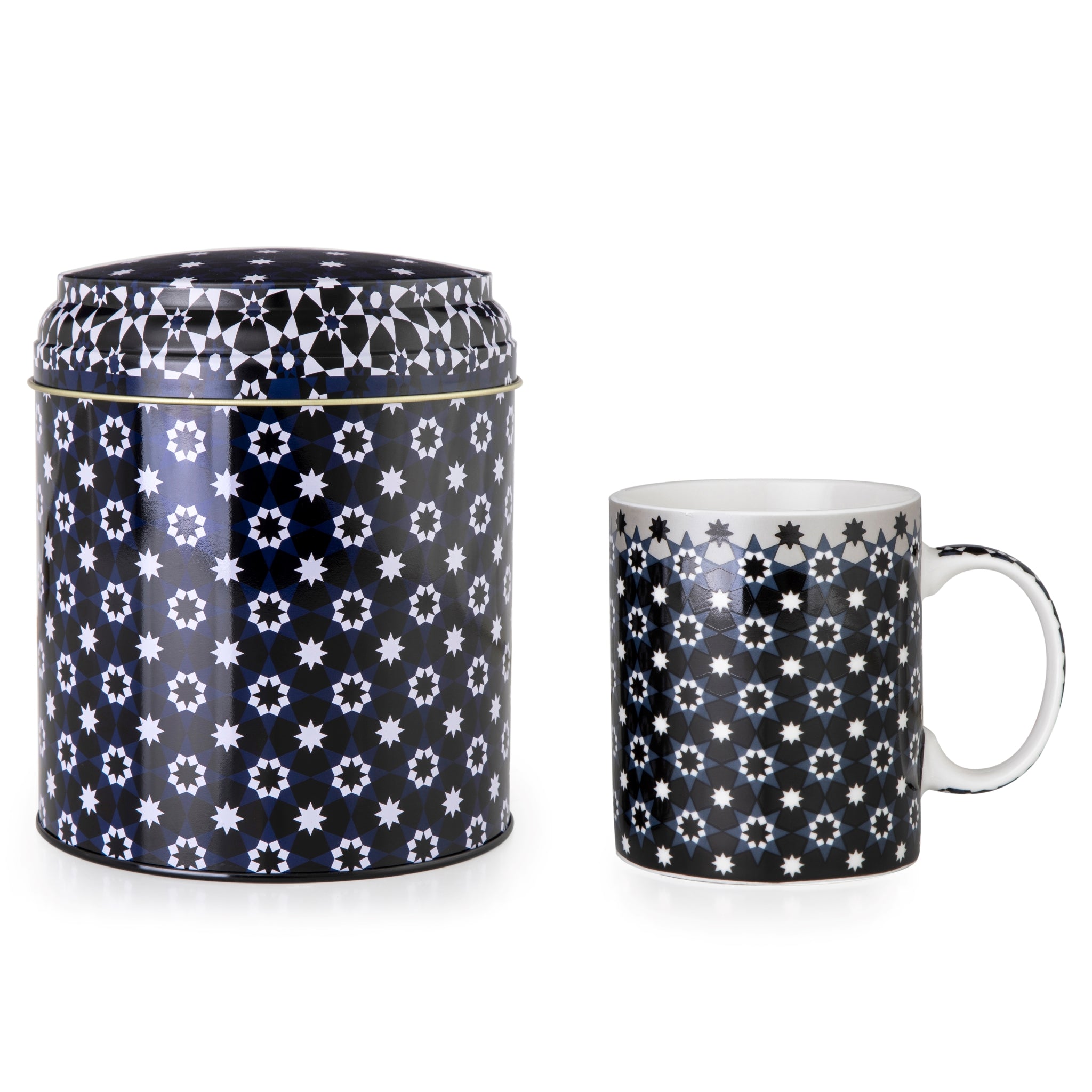 Images D'Orient Tin Box with Straight MUG Kaokab POR-232031