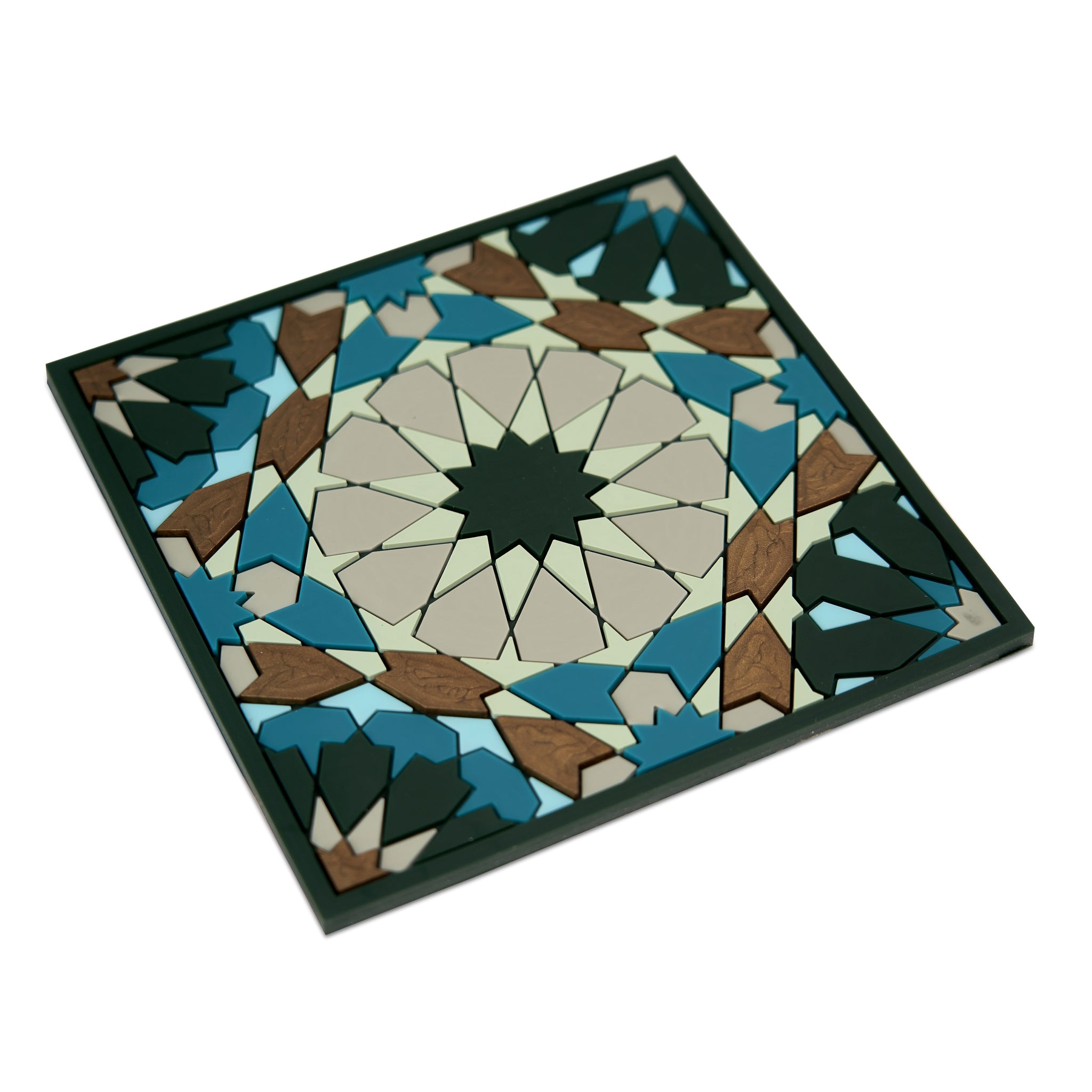 Images D'Orient Trivet Andalusia Silicone 18x18cm 7x7inches Perspective TSE-180211