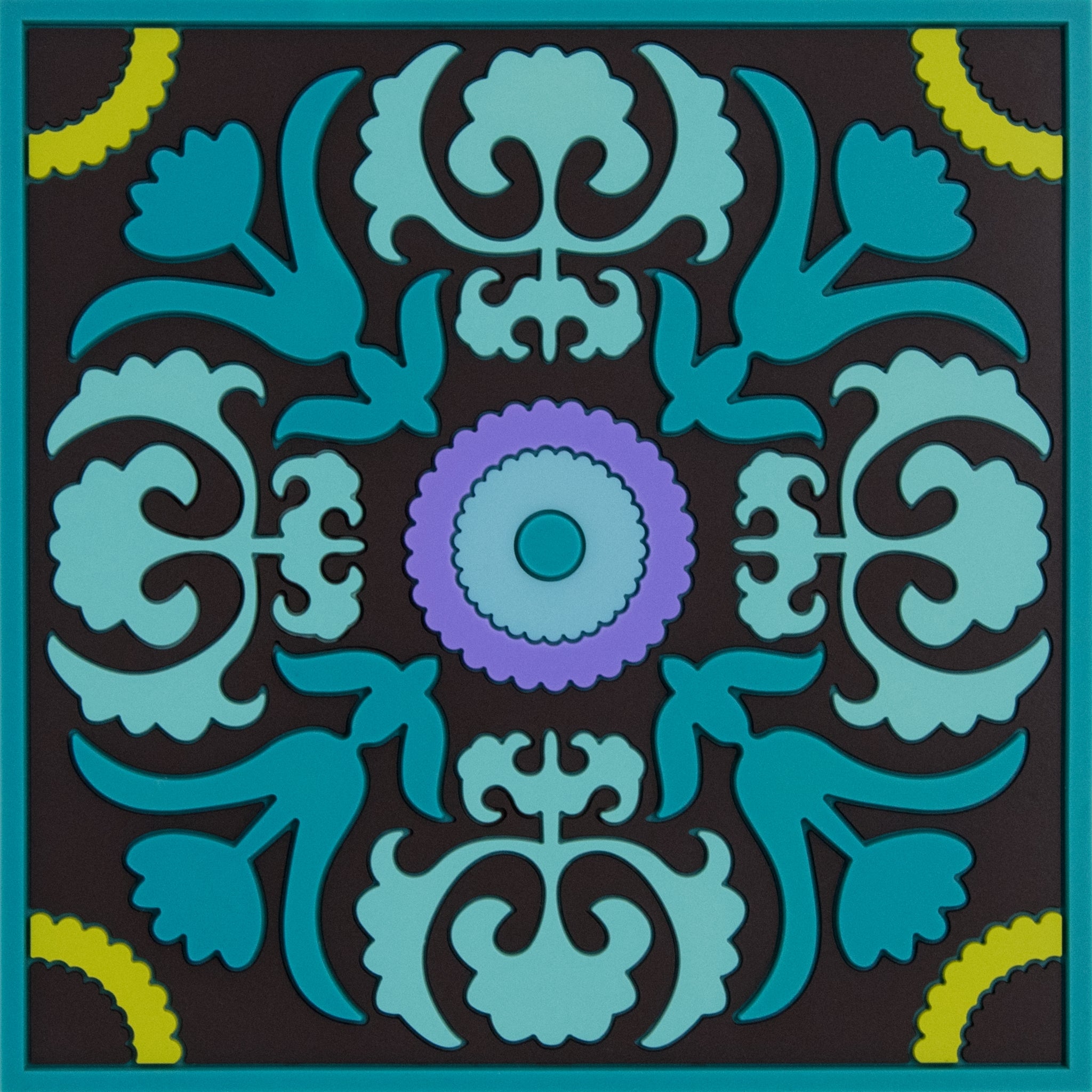 Images D'Orient Trivet Nassij Silicone 18x18cm 7x7inches TSE-180111