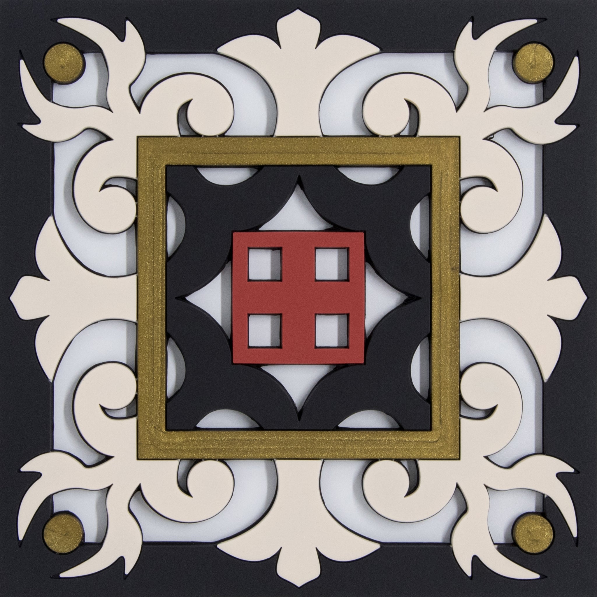 Images D'Orient Trivet Sejjadeh Zen Silicone 18x18cm 7x7inches TSE-180031