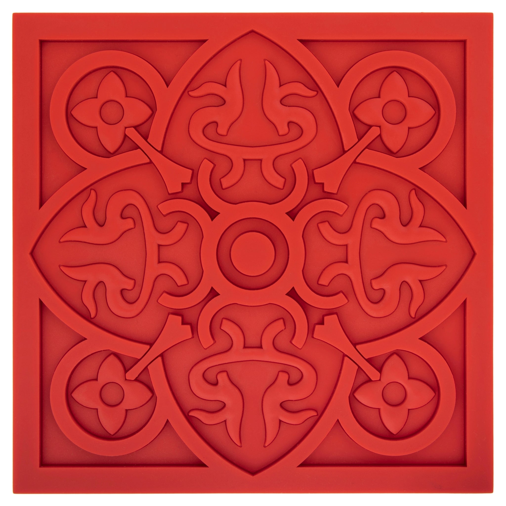 Images D'Orient Trivet Urban 01 Paprika Silicone 18x18cm 7x7inches TSE-100021