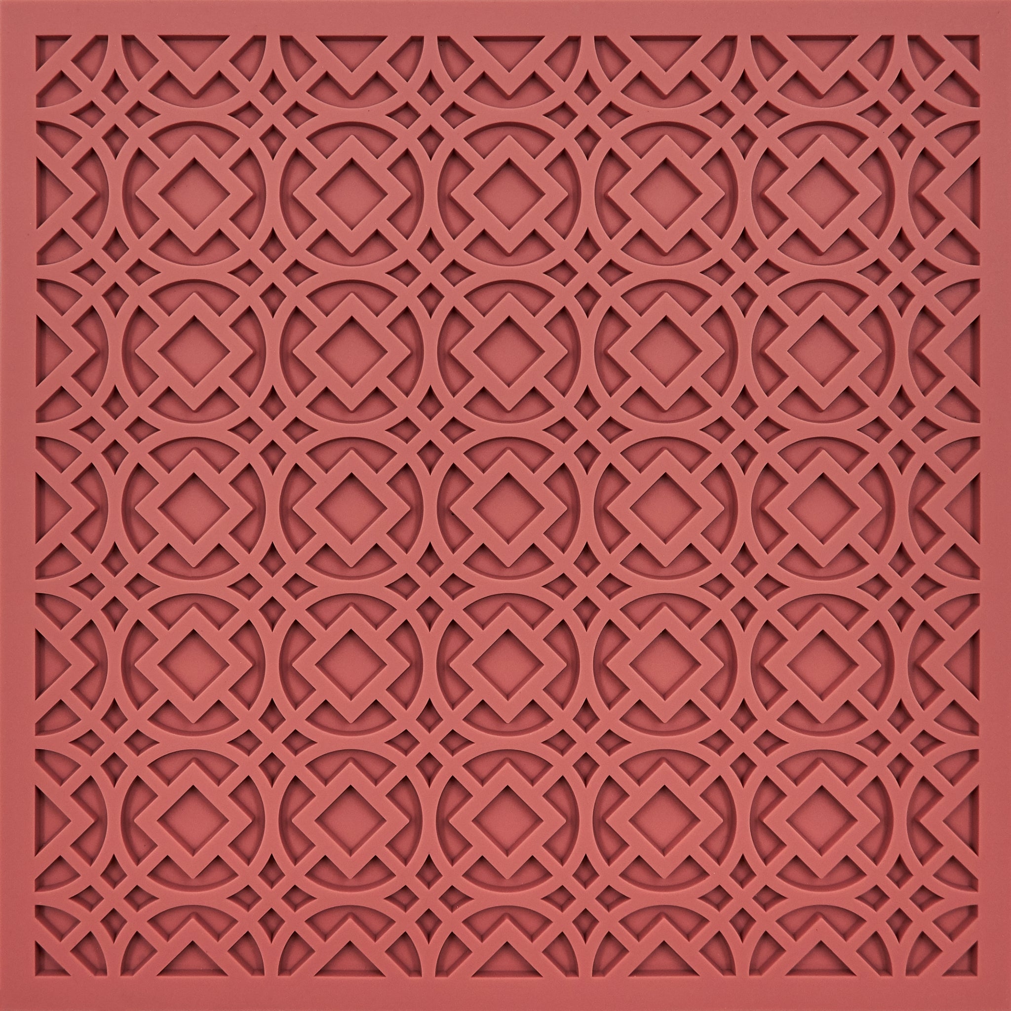 Images D'Orient Trivet Urban 05 Chili Silicone 18x18cm 7x7inches TSE-100151