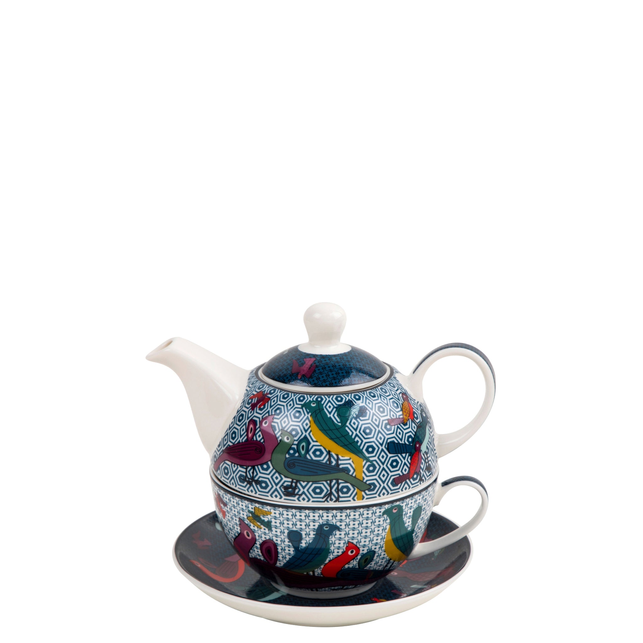 Tea for One with Infuser Birds of Paradise