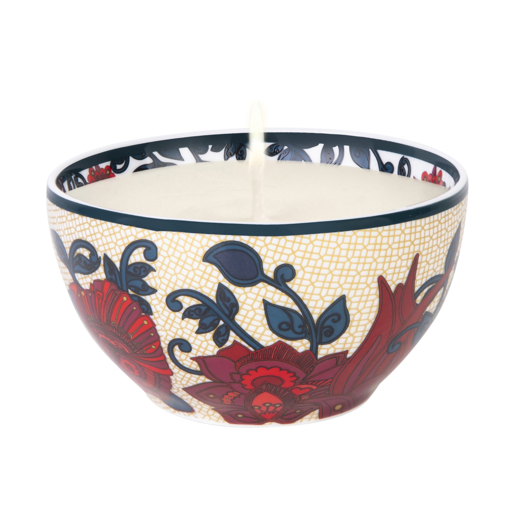 Images D'Orient candle Bowl kashmir white jasmine scent BOU-950251J