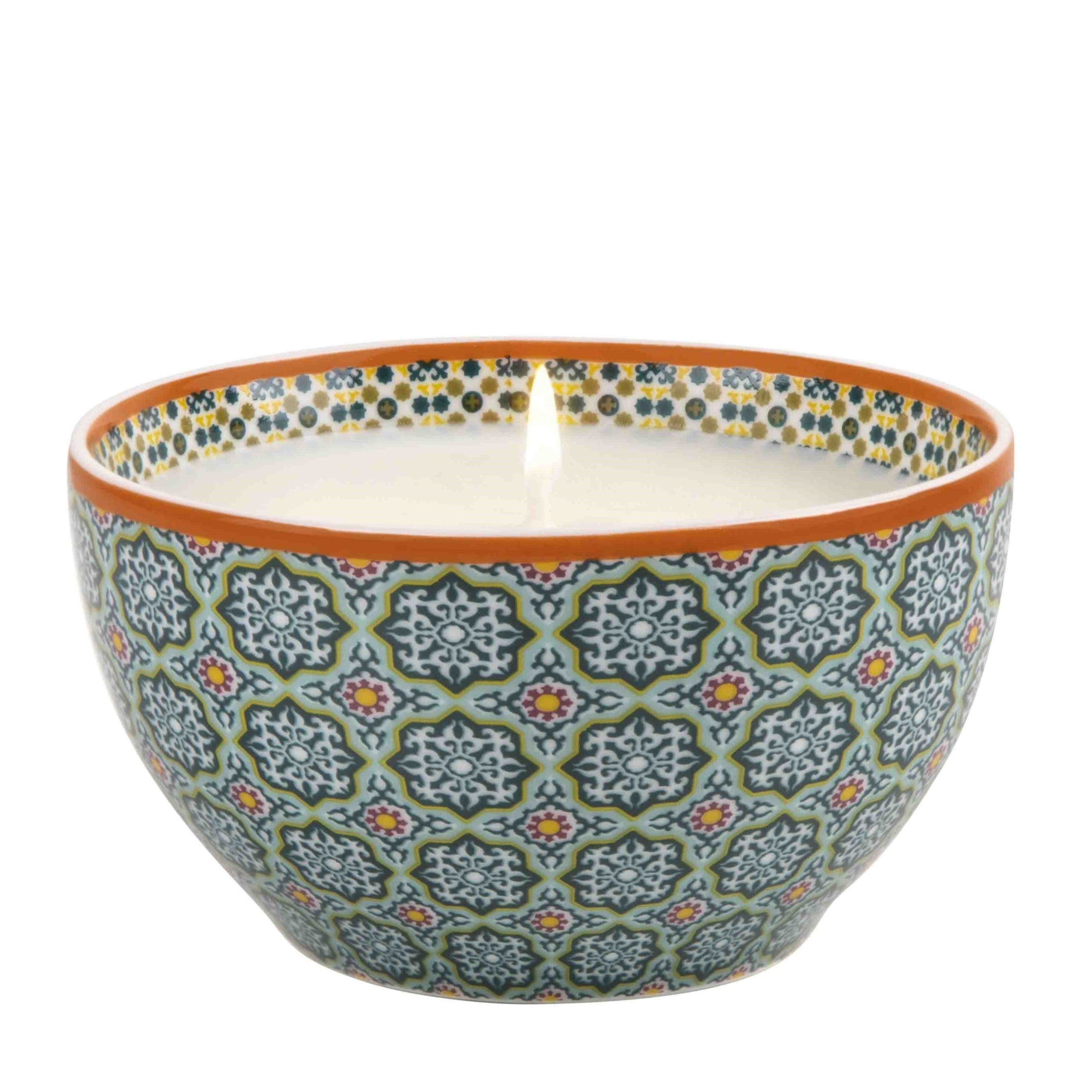 Images D'Orient candle Bowl vagabonde blue jasmine scent BOU-950411J