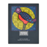 Images D'Orient Bottle Holder Birds Of Paradise PVC 11x11cm 4.3x4.3inches Packaging Front BOT-112151