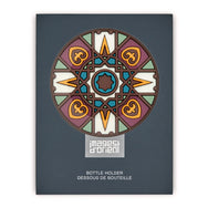 Images D'Orient Bottle Holder Kalea Orange PVC diameter 11cm 4.3inch Packaging Front BOT-112161