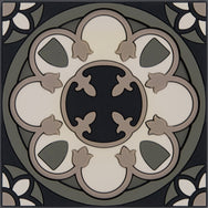 Images D'Orient Bottle Holder Sejjadeh Rosace PVC 11x11cm 4.3x4.3inches BOT-112081